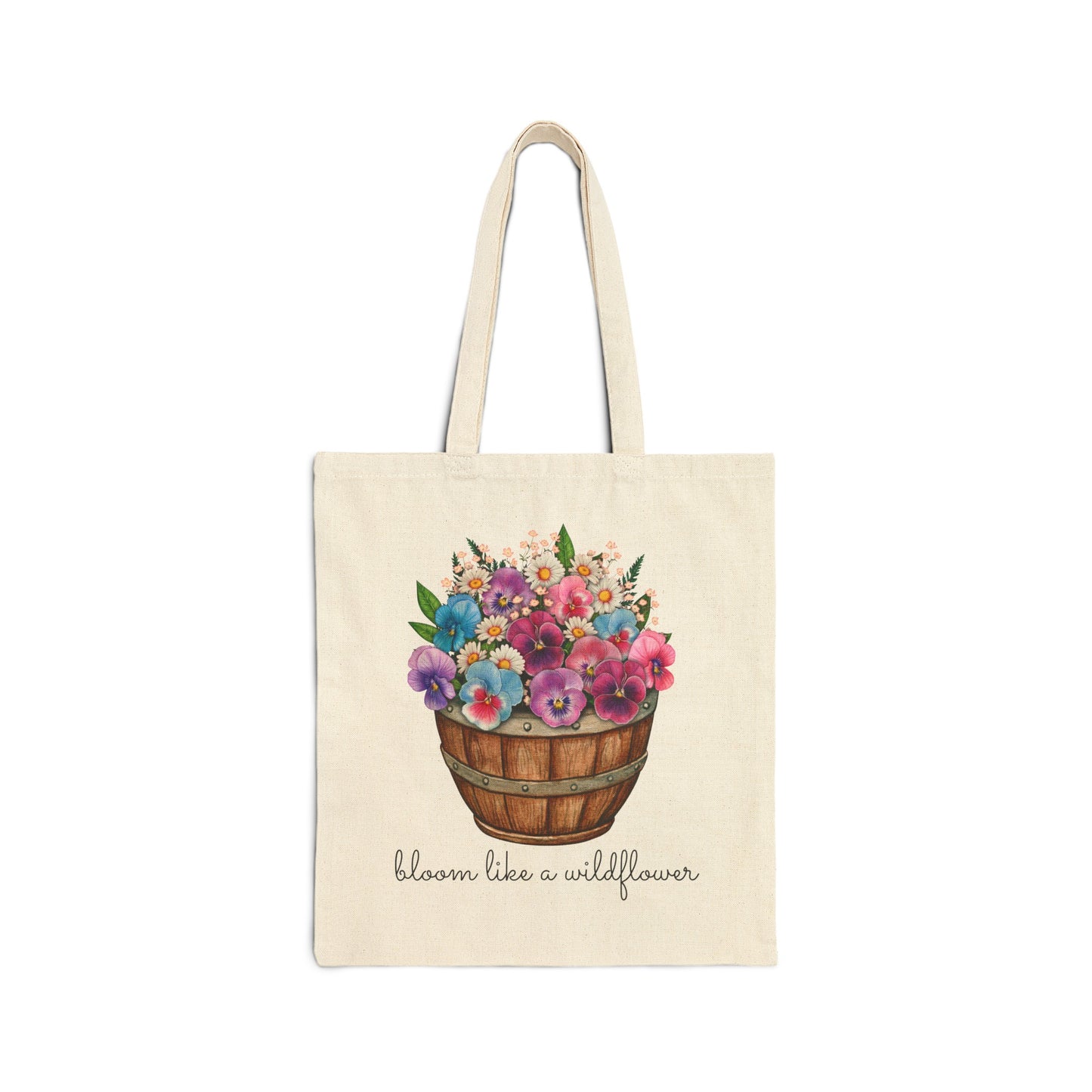 Wildflower Cotton Bag