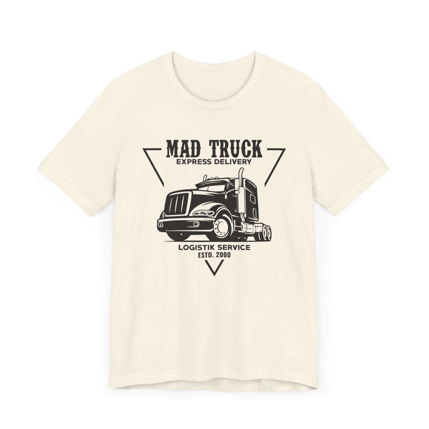 Mad Truck Express Delivery - Unisex Jersey Short Sleeve Tee - 13008