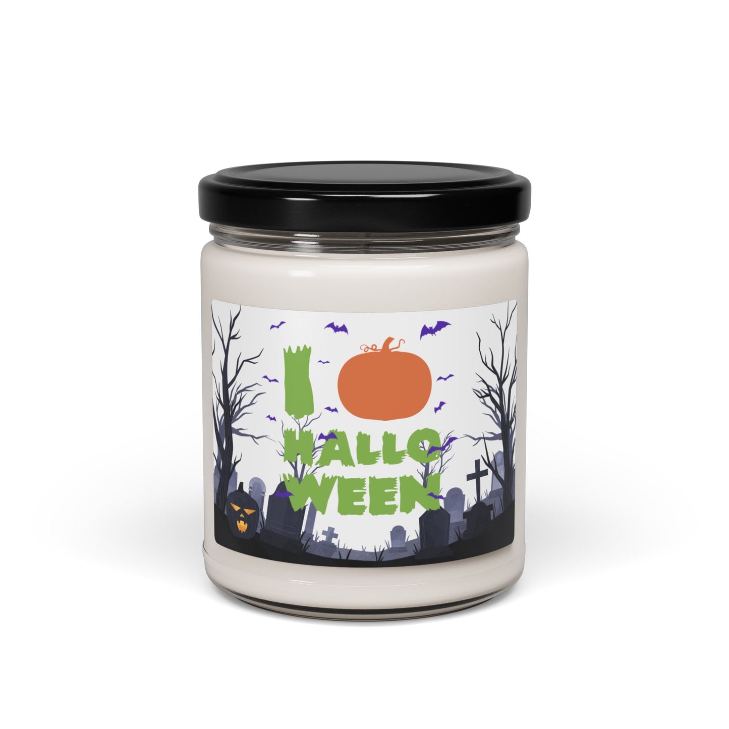 I Love Halloween - Scented Soy Candle, 9oz - 13847
