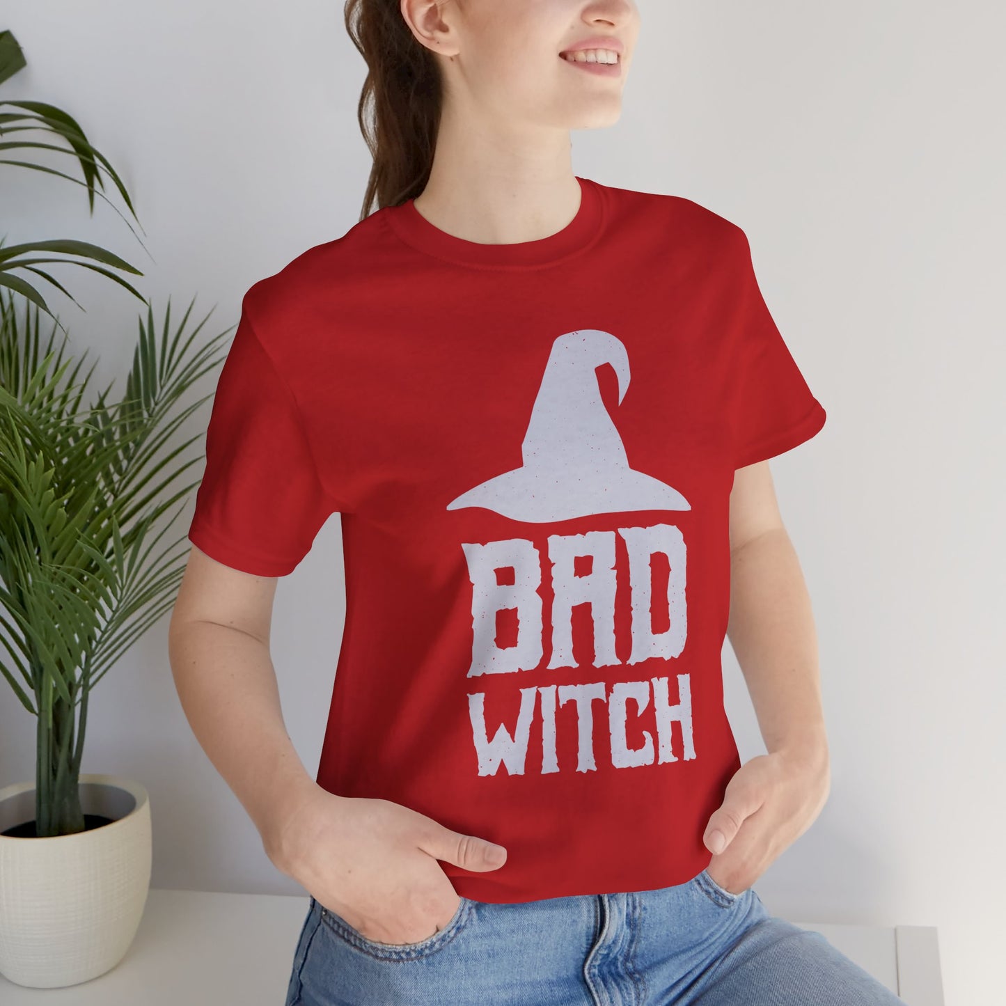 Halloween: Bad Witch - Unisex Jersey Short Sleeve Tee - 12924