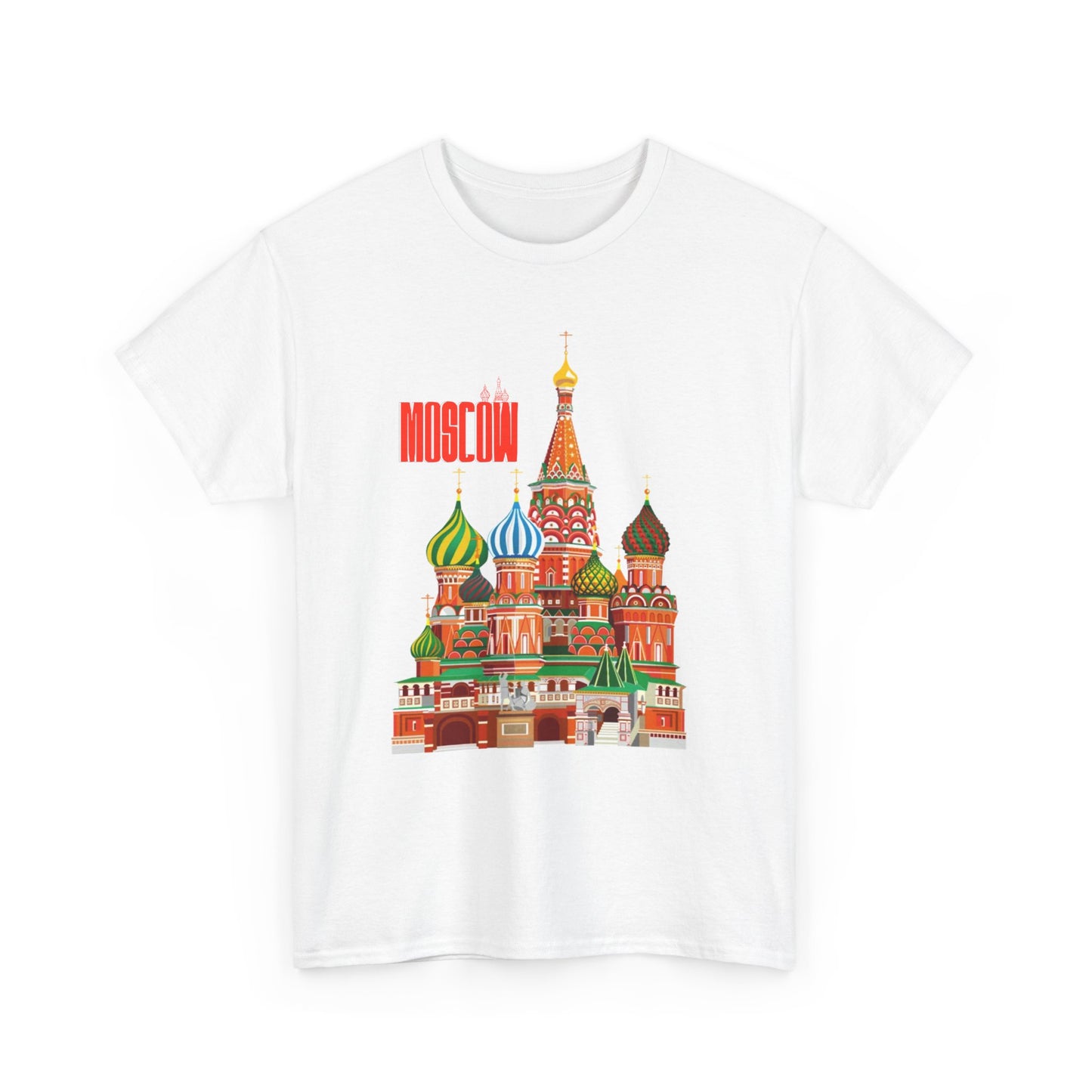 Moscow Graphic Unisex Heavy Cotton Tee - 12050