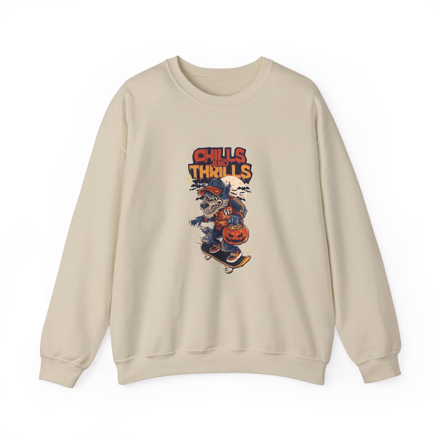 Chills & Thrills - Unisex Heavy Blend™ Crewneck Sweatshirt