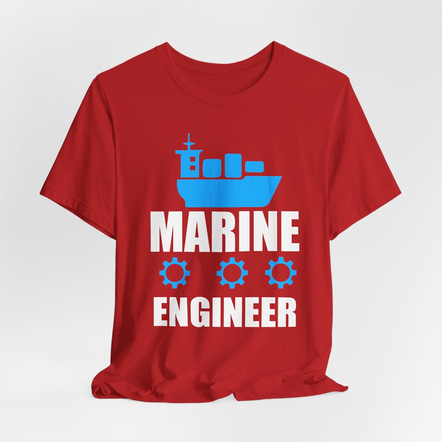 Marine Engineer - Unisex Jersey Short Sleeve Tee - 13667