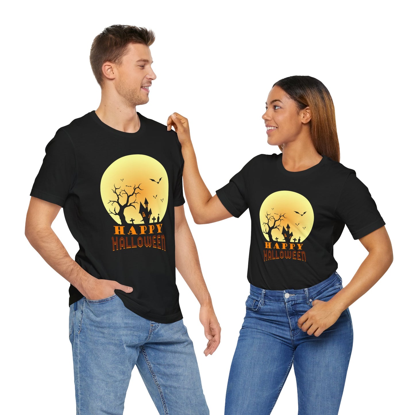 Happy Halloween - Unisex Jersey Short Sleeve Tee - 12311
