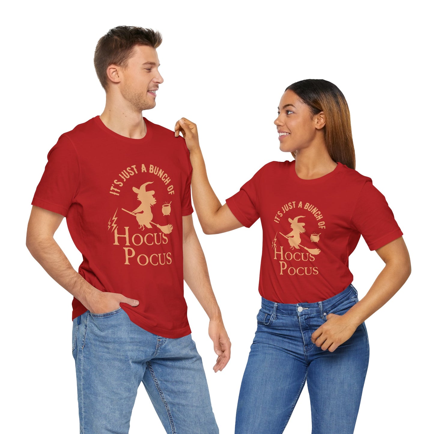 Halloween: It's Just A Bunch Of Hocus Focus - Unisex Jersey Short Sleeve Tee