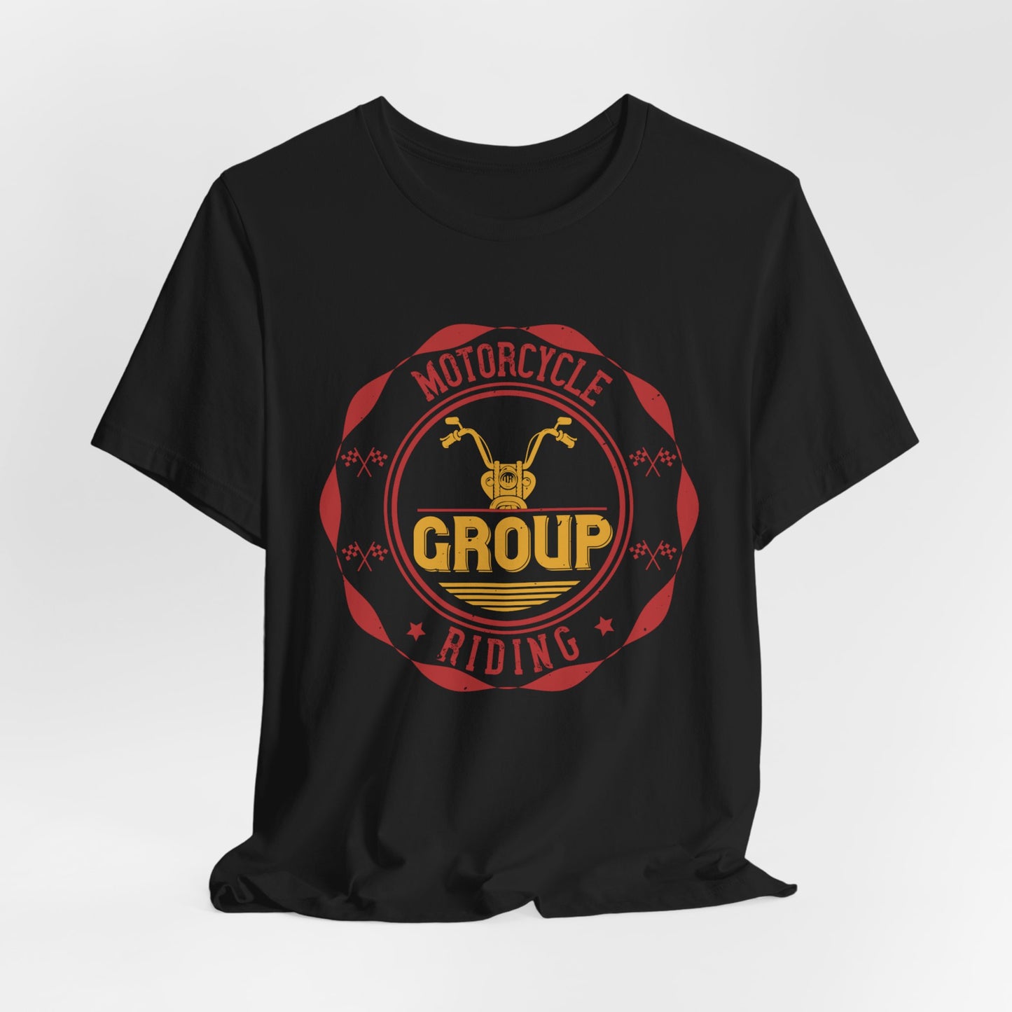 Motorcycle Group Riding - Unisex Jersey Short Sleeve Tee