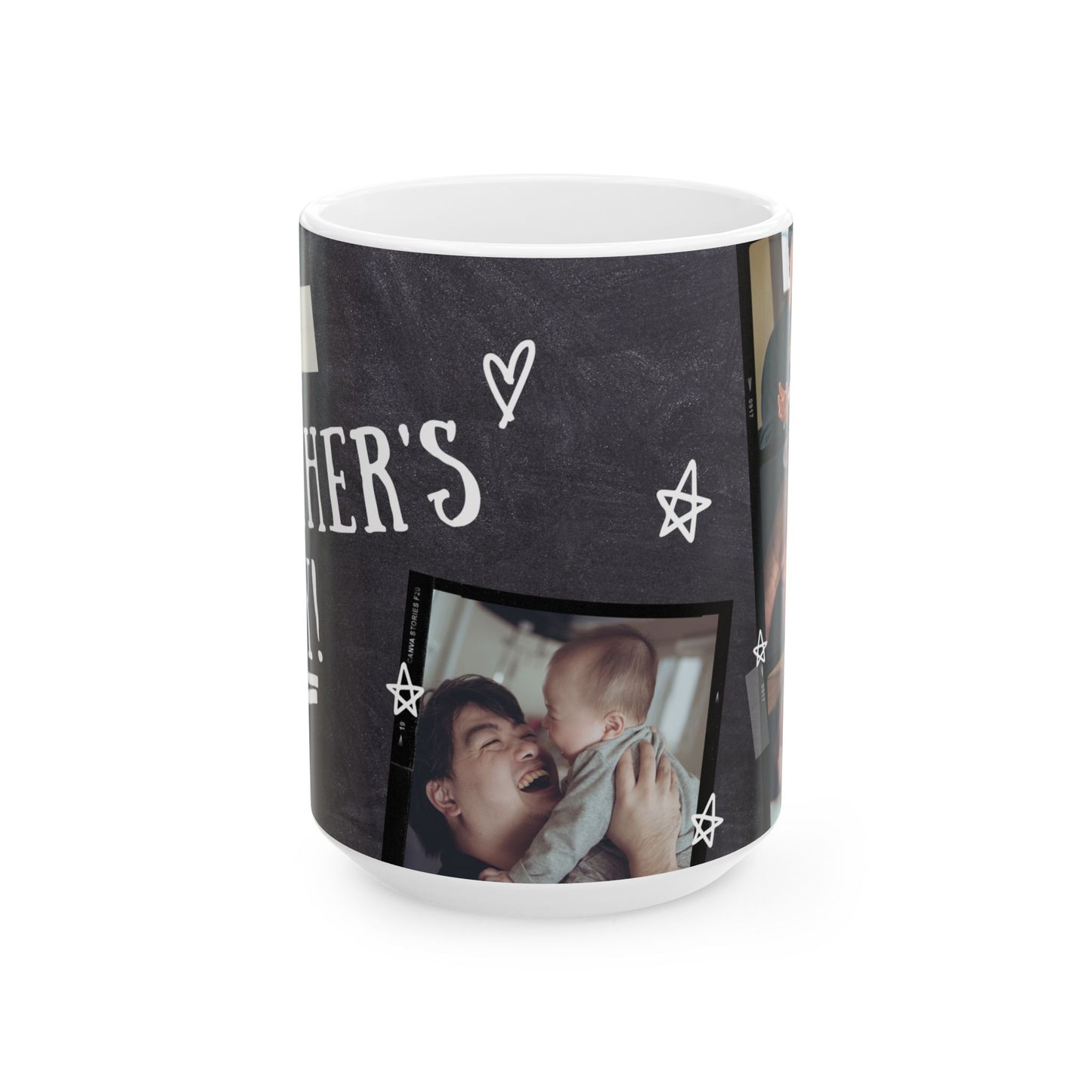 Personalized Ceramic Mug, Customizable Coffee Cup, Perfect Gift for Birthdays, Father's Day - 14068