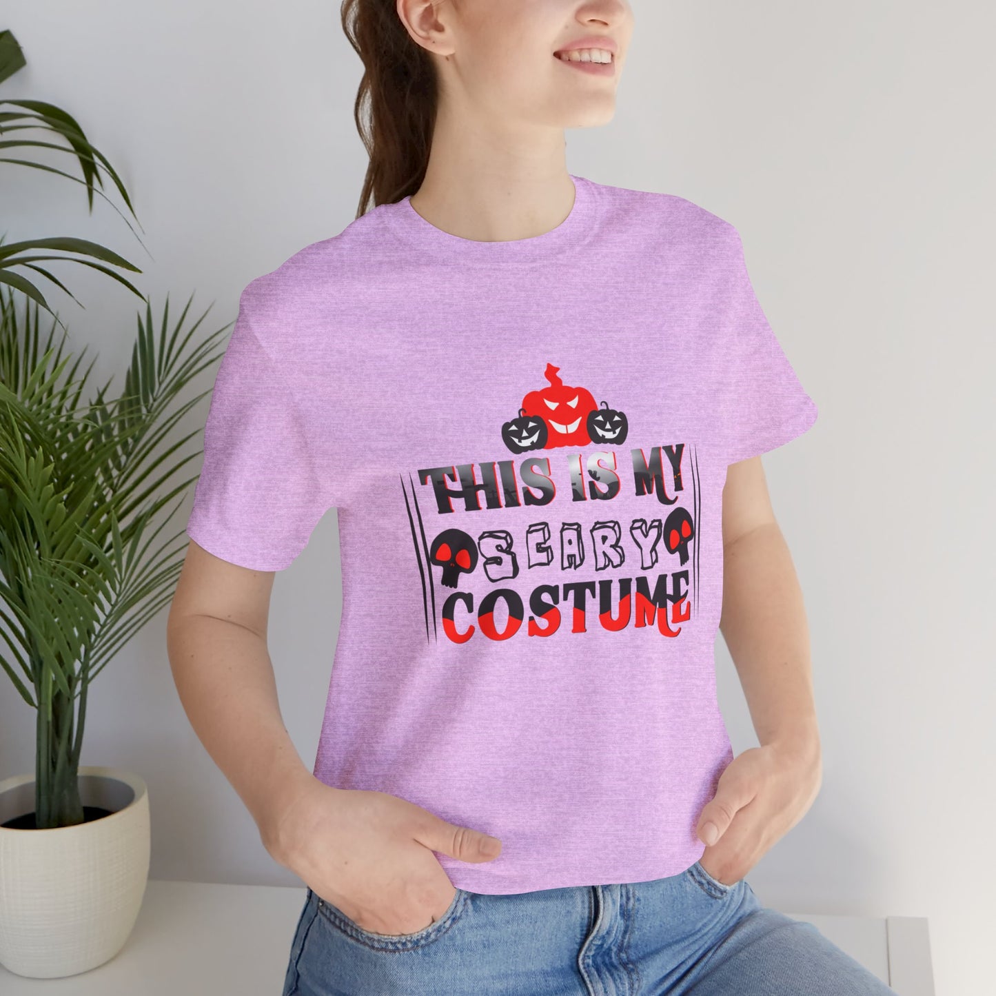 This Is My Scary Costume - Unisex Jersey Short Sleeve Tee