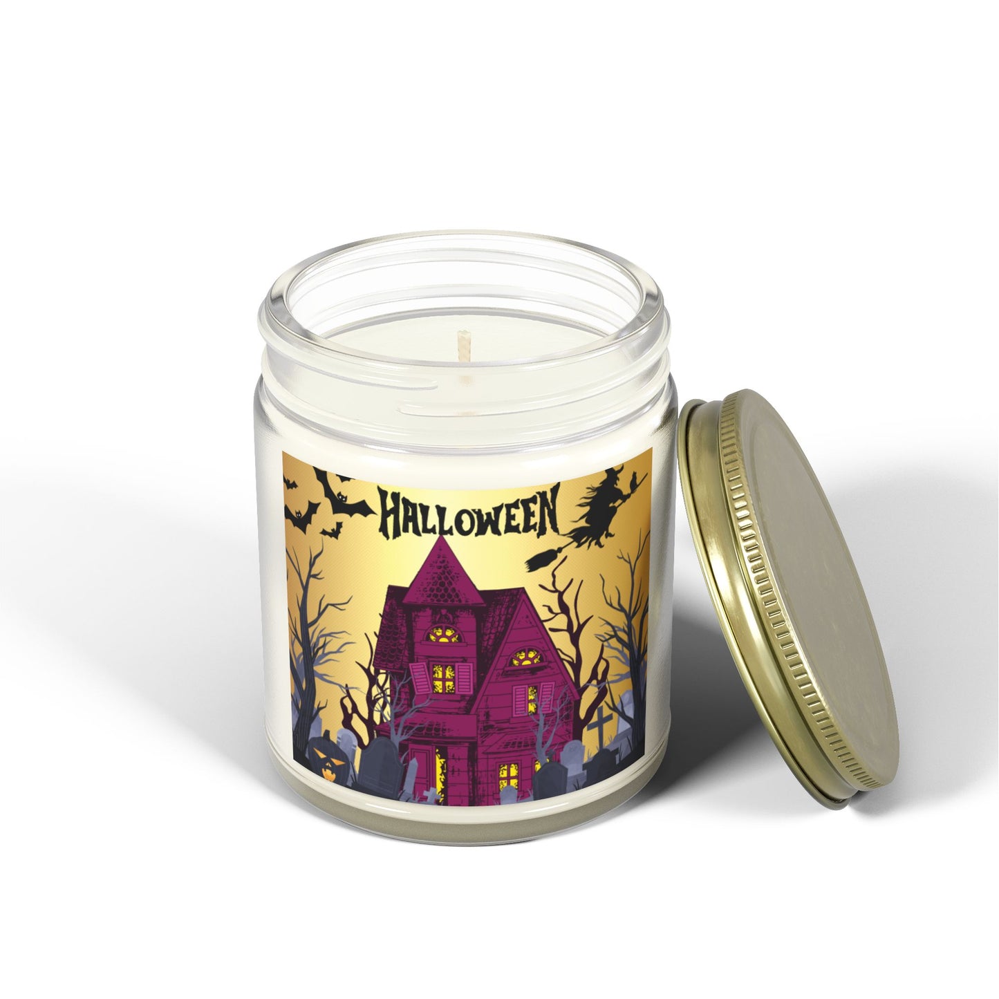 Hocus Pocus Harmony - Scented Coconut Apricot Candles (4oz, 9oz)