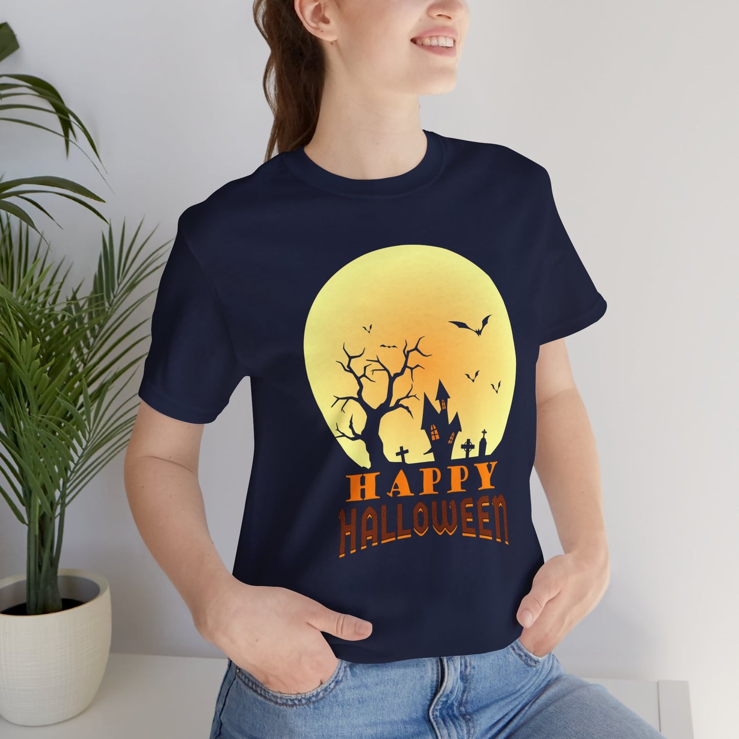 Happy Halloween - Unisex Jersey Short Sleeve Tee - 12311