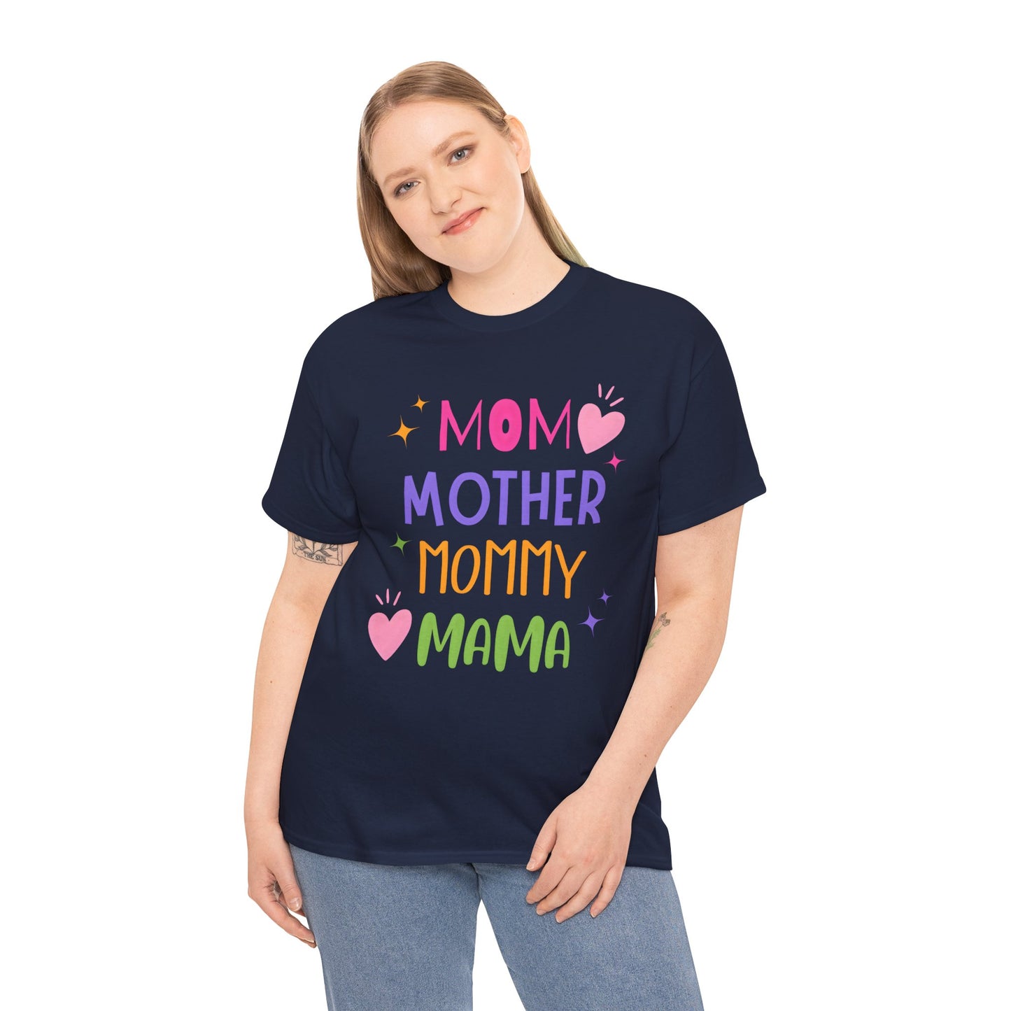 Colorful Mom Mama T-Shirt – Cute Mother’s Day Gift Tee - 14873