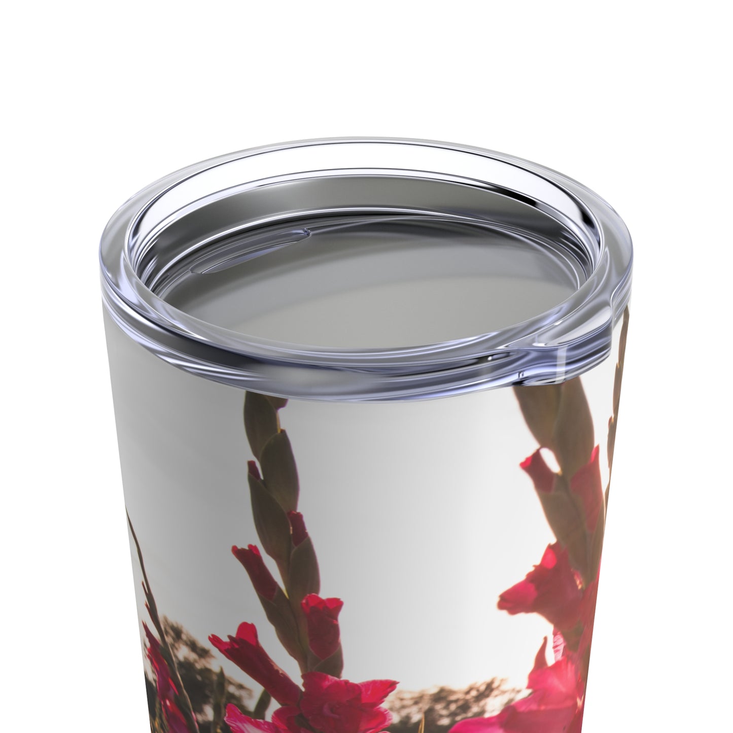 Happy Birthday August, Gladiolus  - Tumbler 20oz