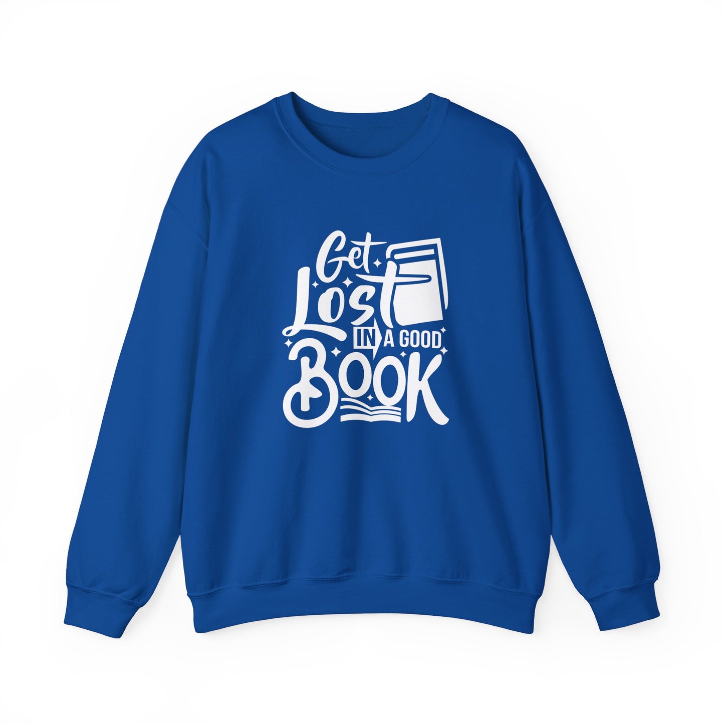 Get Lost in A Good Book - Unisex Heavy Blend™ Crewneck Sweatshirt - 10691