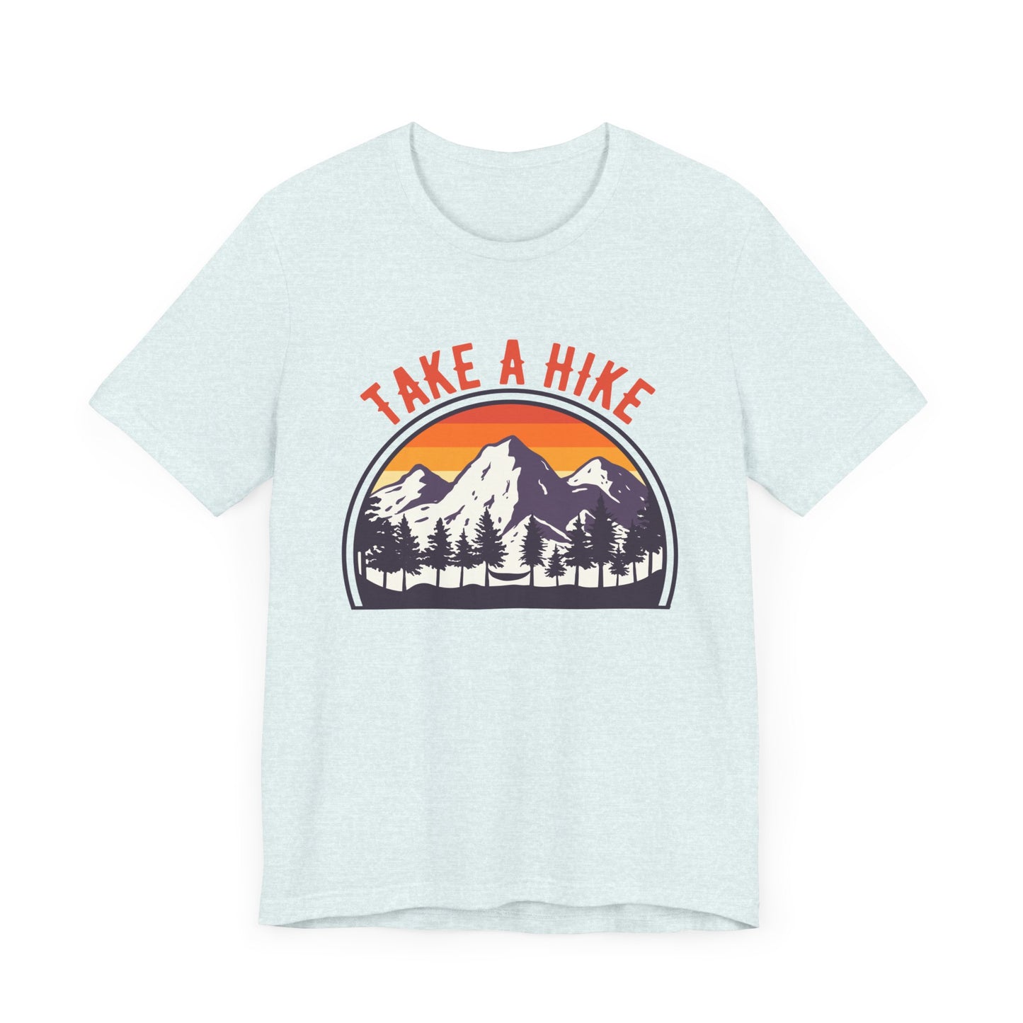 Camping: Take A Hike - Unisex Jersey Short Sleeve Tee