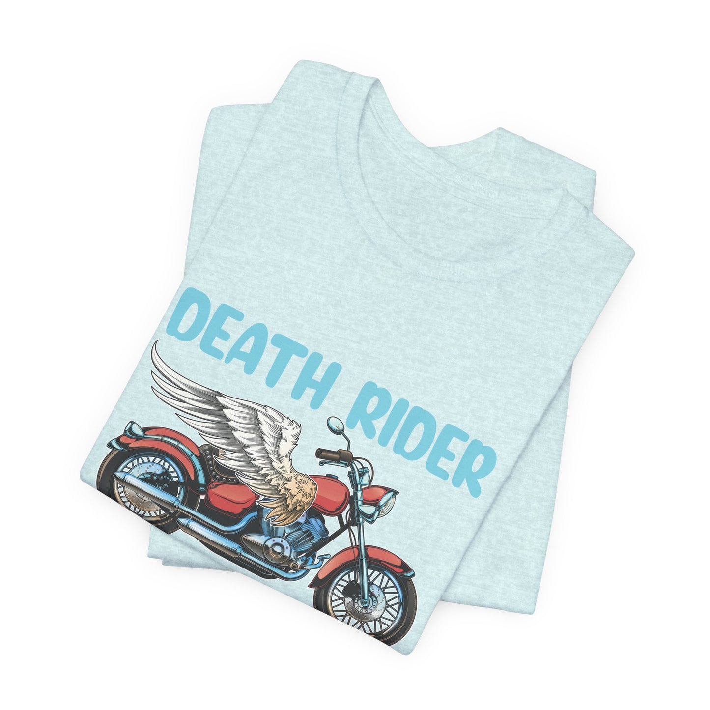 Death Rider, Live Fast and Ride  - Unisex Jersey Short Sleeve Tee