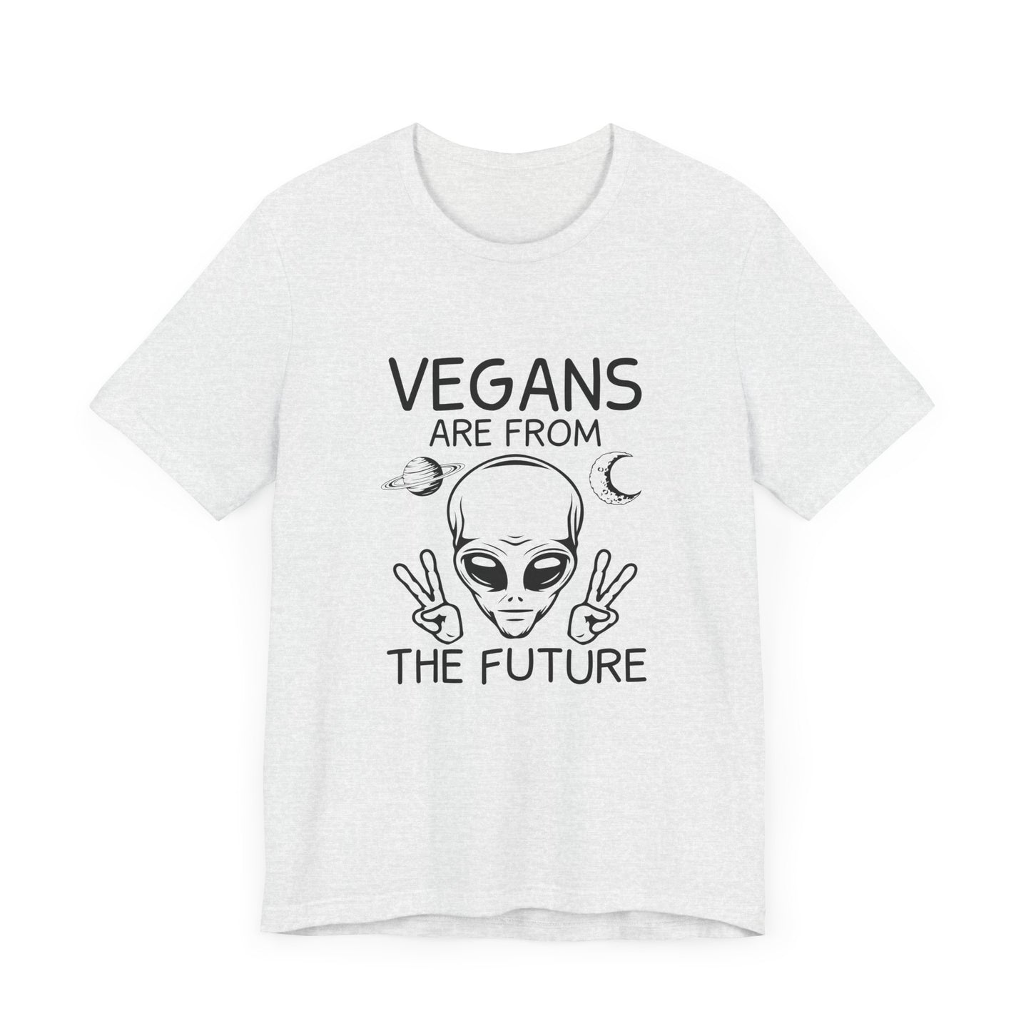 Vegan Are From The Future - Unisex Jersey Short Sleeve Tee - 12374