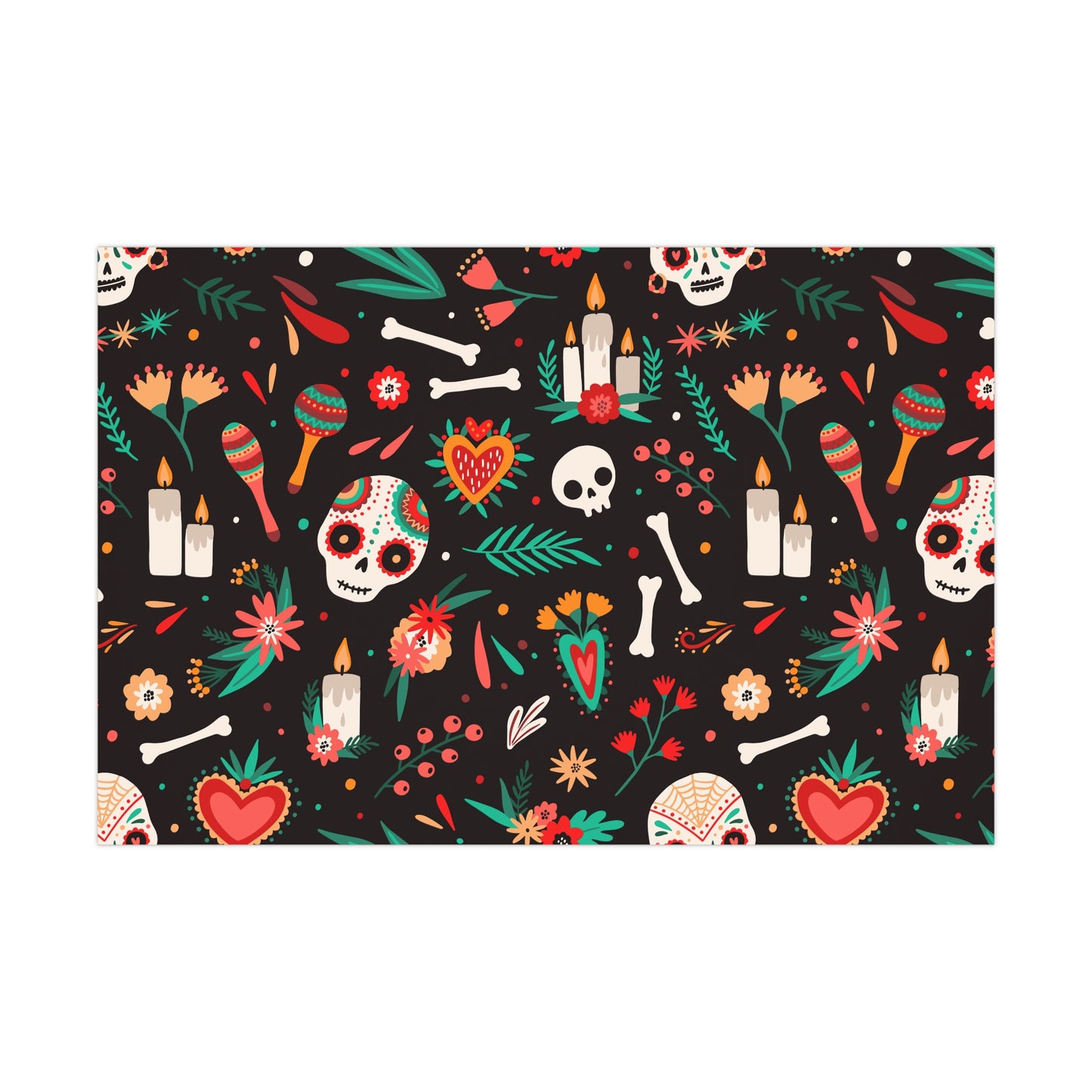 Black Ghost - Gift Wrap Papers - 13850