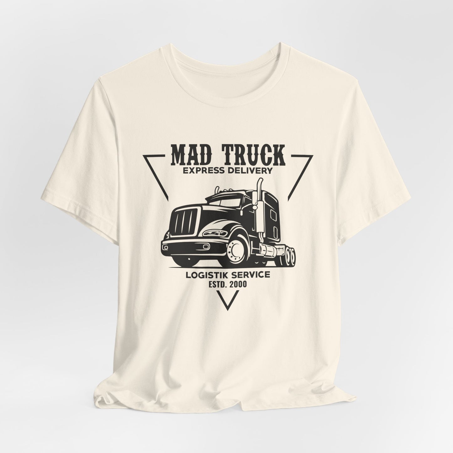 Mad Truck Express Delivery - Unisex Jersey Short Sleeve Tee - 13008