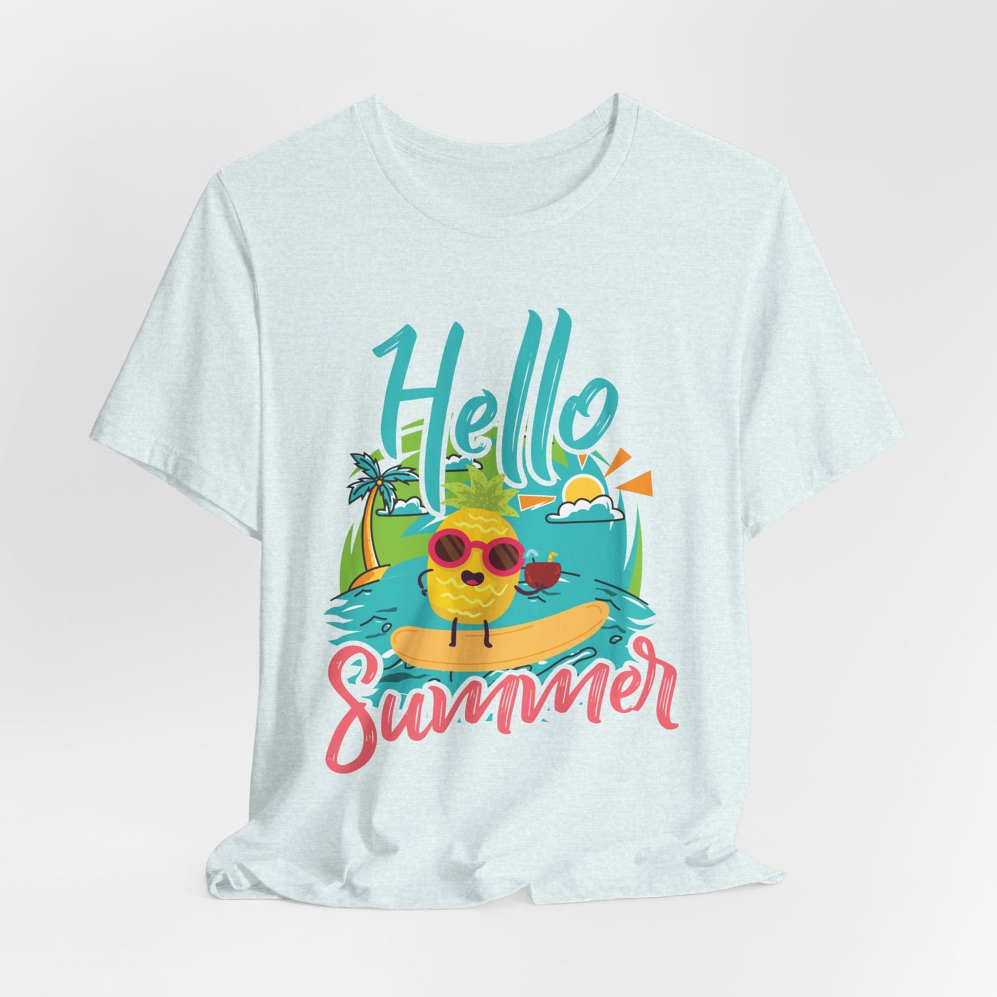 Hello Summer - Unisex Jersey Short Sleeve Tee - 13088