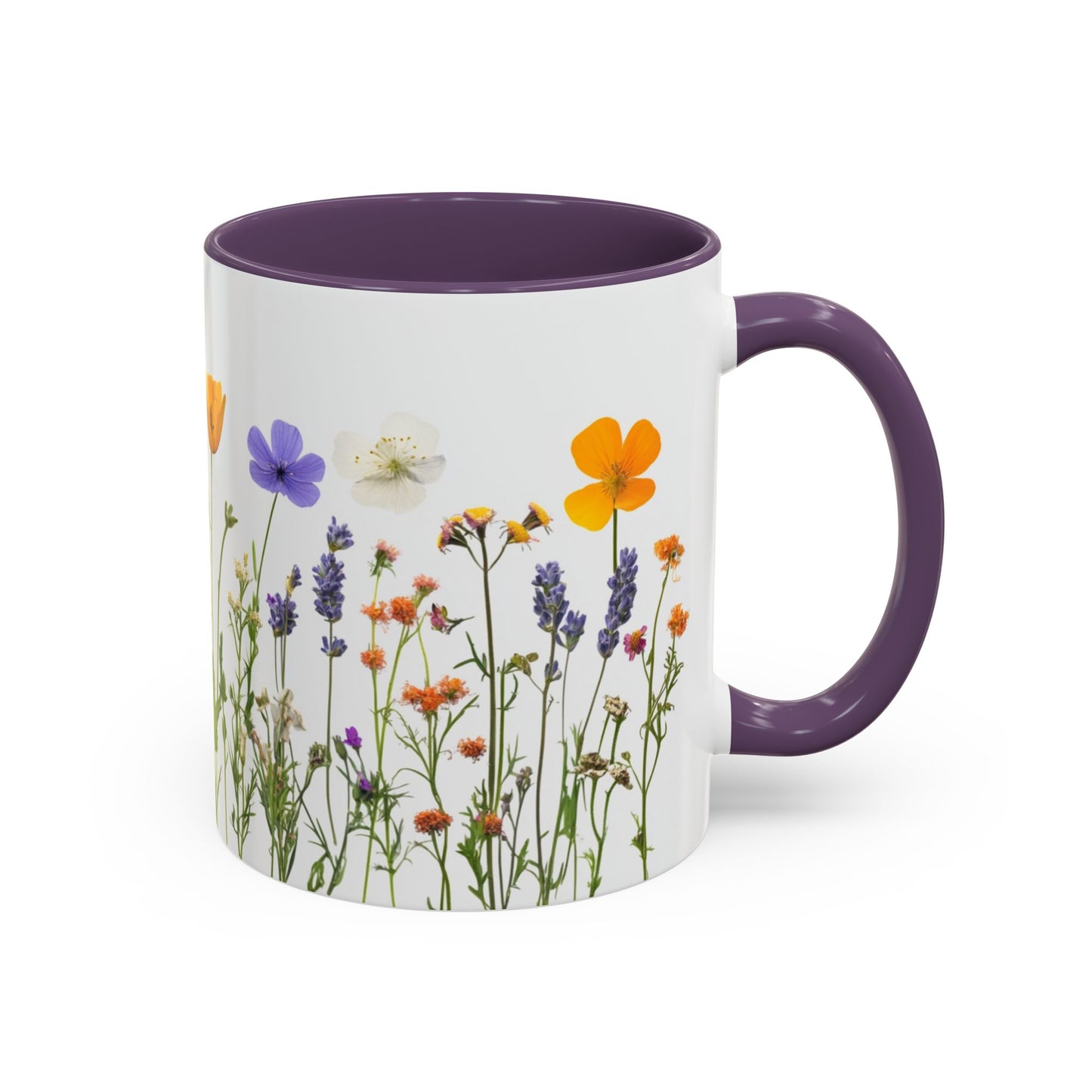 Wild Flowers - Accent Coffee Mug (11, 15oz) - 10401