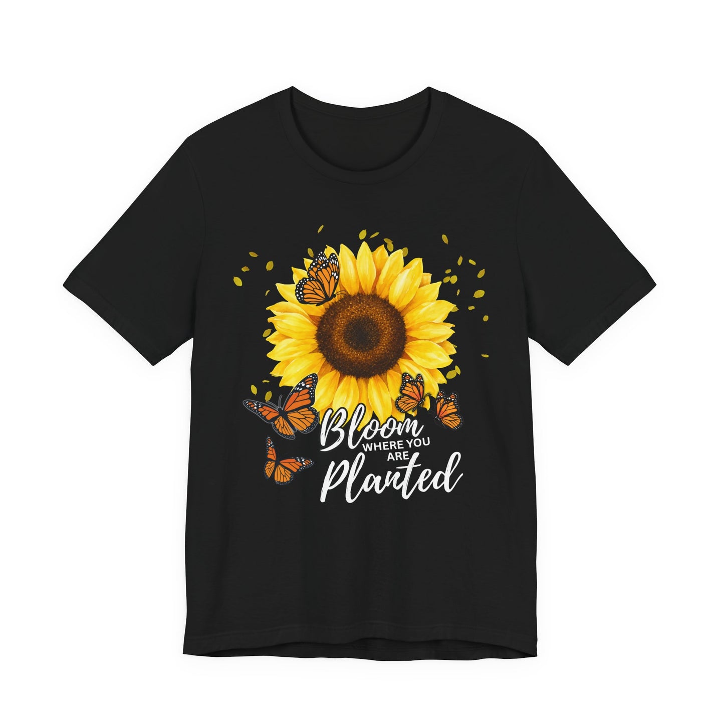 Sunflower Bloom Where You Are Planted Tee - 14920
