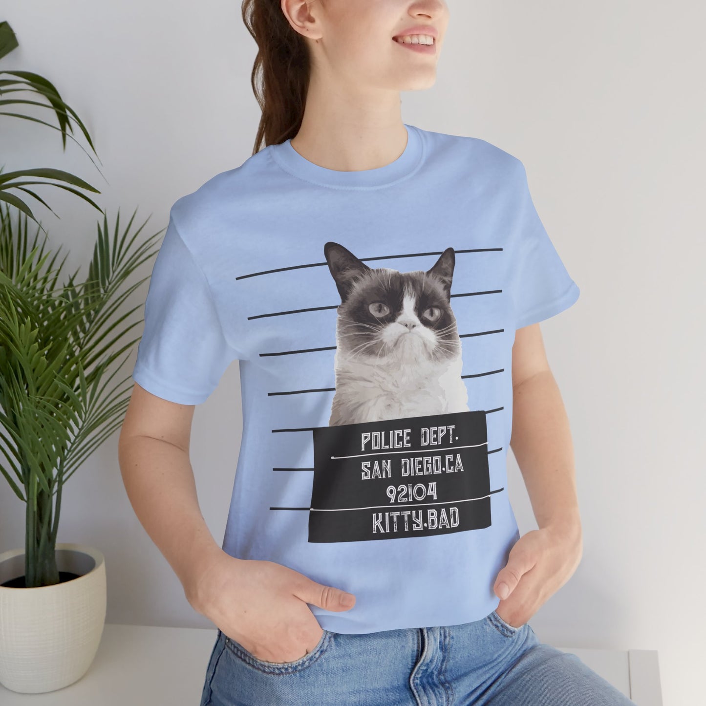 Oops, I Cat It Again - Unisex Jersey Short Sleeve Tee