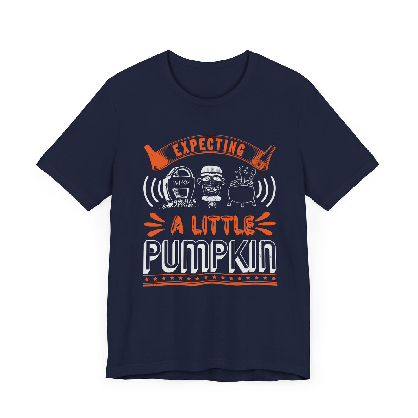 Expecting a Little Pumpkin - Unisex Jersey Short Sleeve Tee