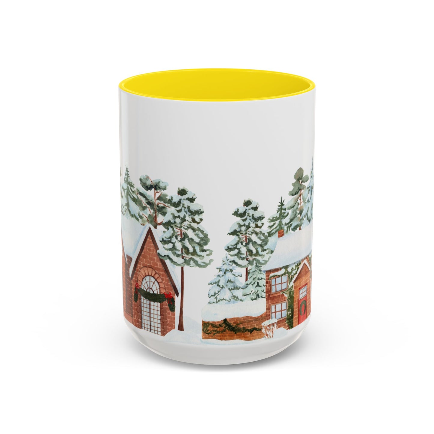 Christmas Houses - Accent Coffee Mug (11, 15oz) - 10456