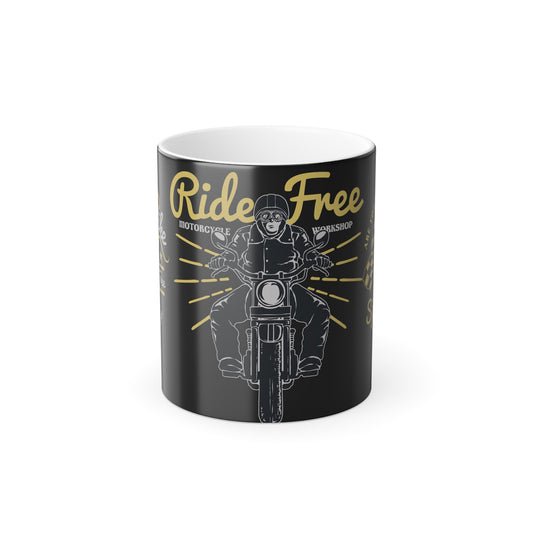 Ride Free - Color Morphing Mug, 11oz