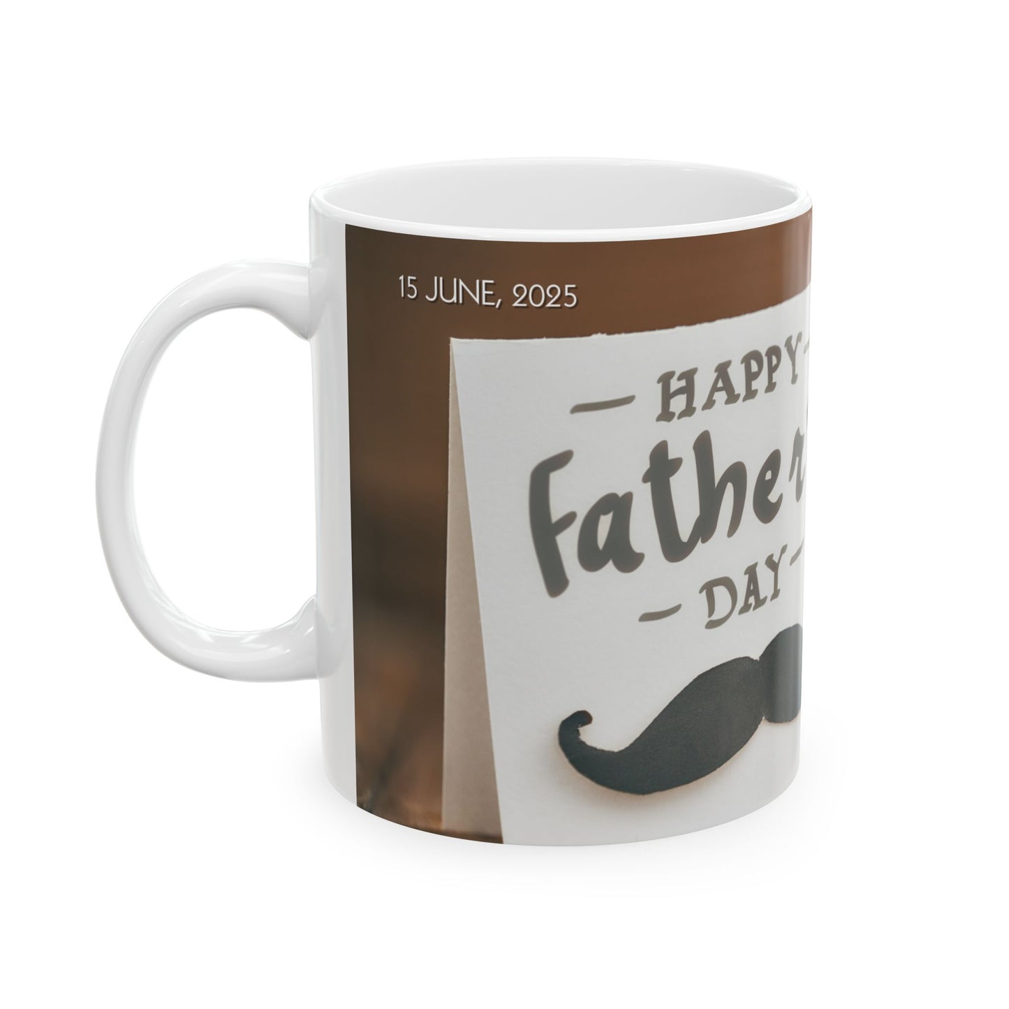 Love You Dad Ceramic Mug – Perfect Gift for Dad, Motivational Coffee Cup, Funny Mug for Father's Day - 14022