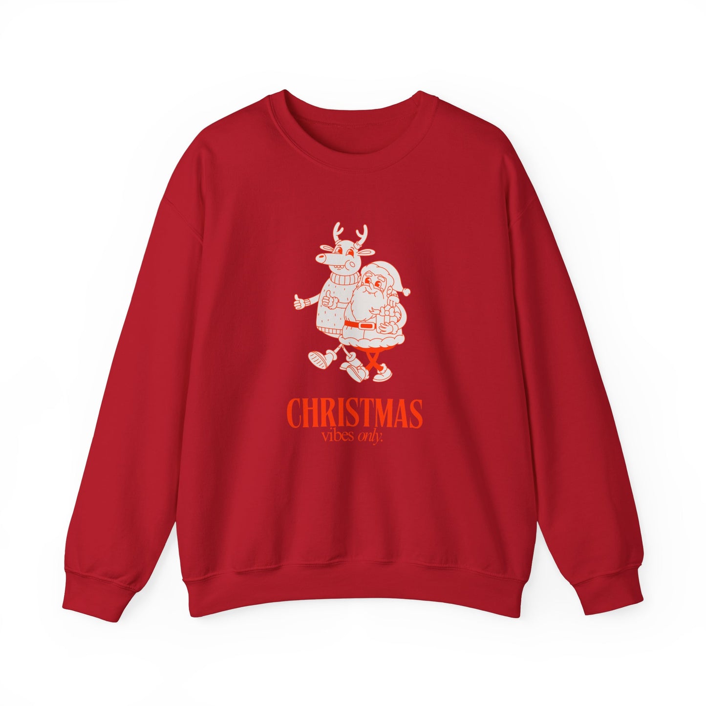 Christmas Vibes Only - Unisex Heavy Blend™ Crewneck Sweatshirt