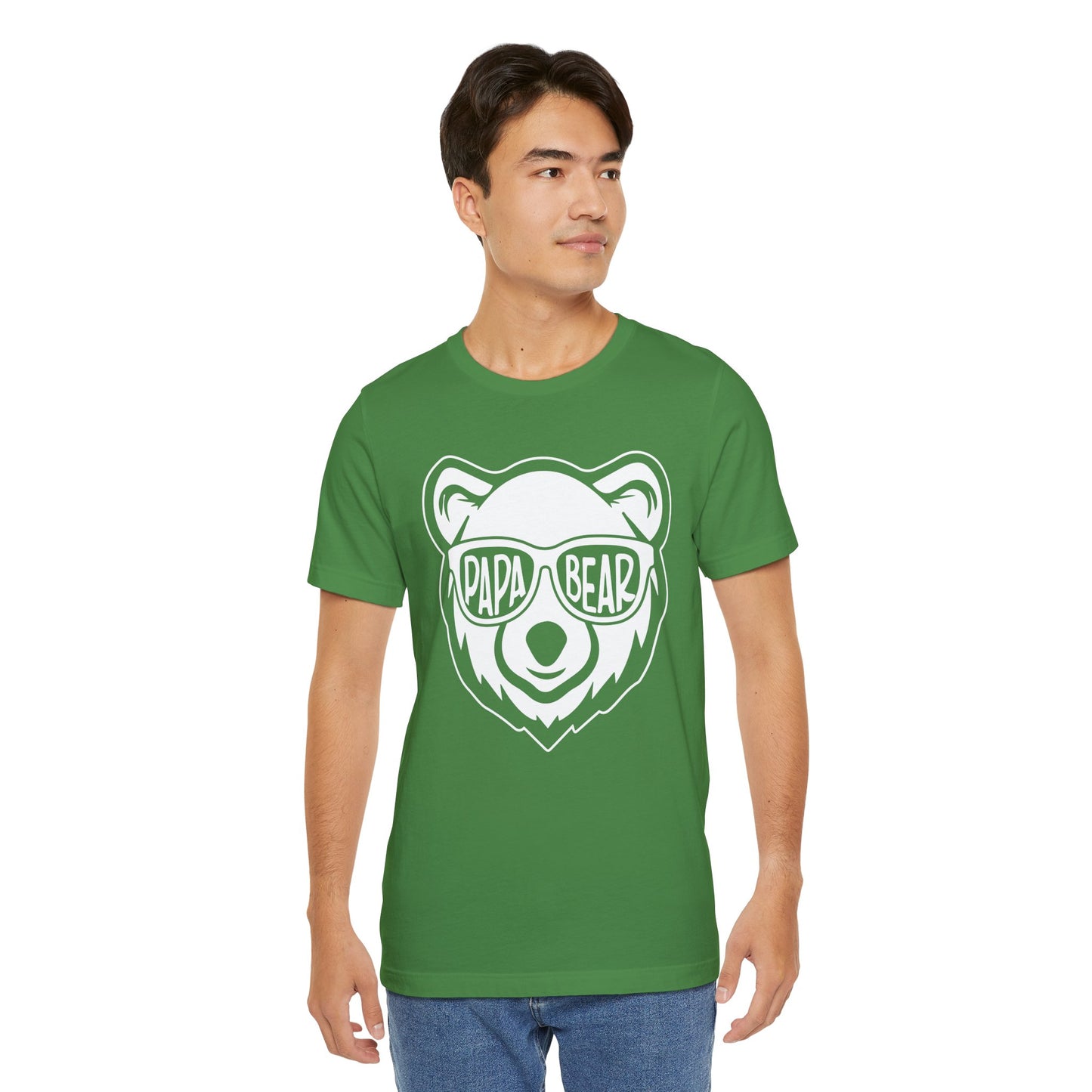 Papa Bear - Unisex Jersey Short Sleeve Tee