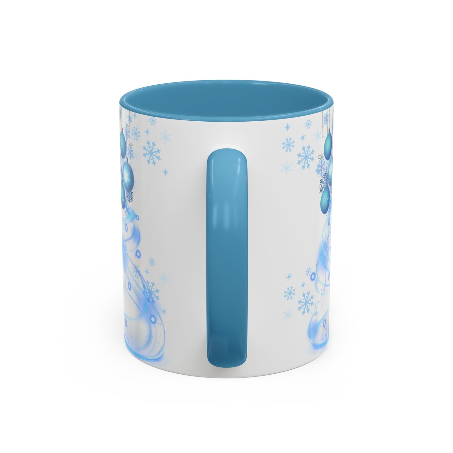 Blue Christmas - Accent Coffee Mug (11, 15oz)