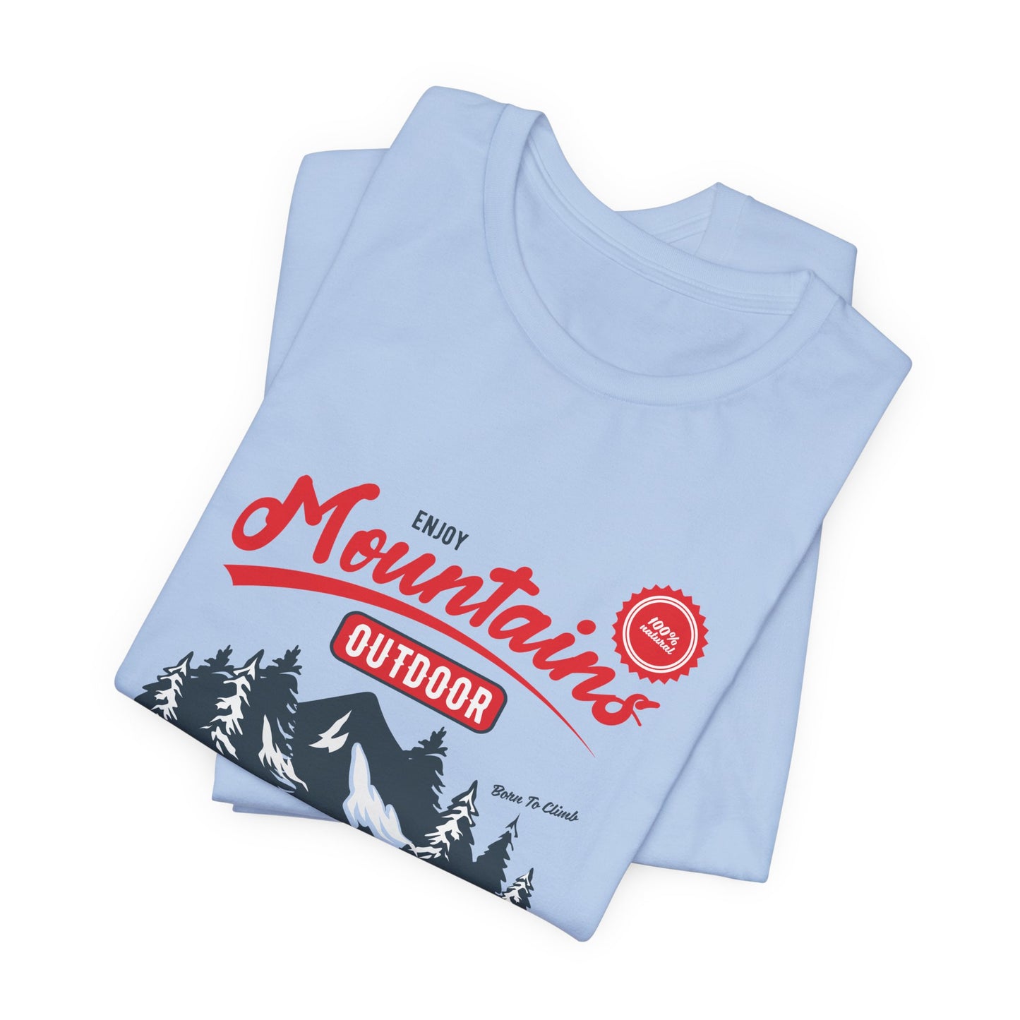 Enjoy Mountains, Outdoor Explorer - Unisex Jersey Short Sleeve Tee