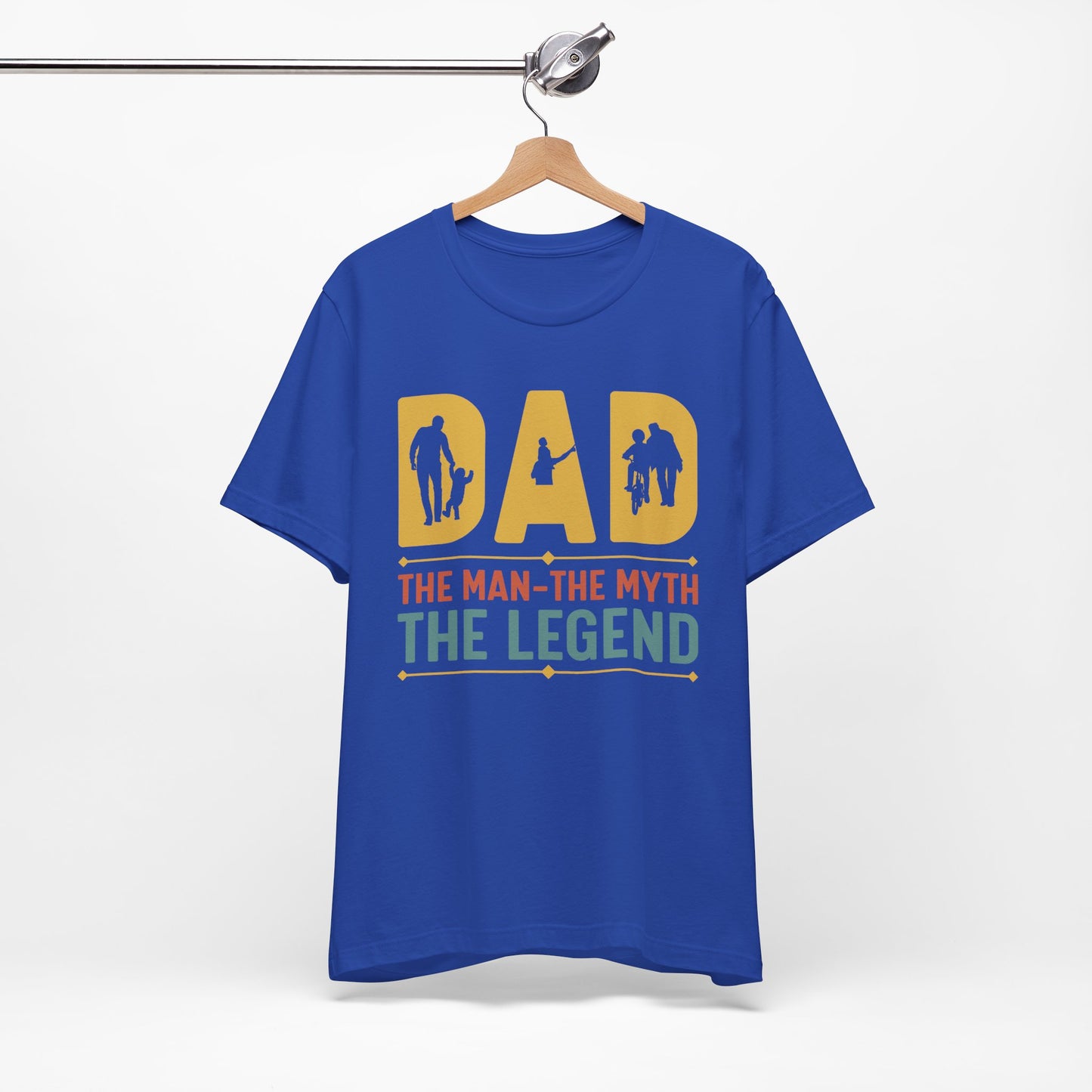 Dad, The Man, The Myth, The Legend - Unisex Jersey Short Sleeve Tee