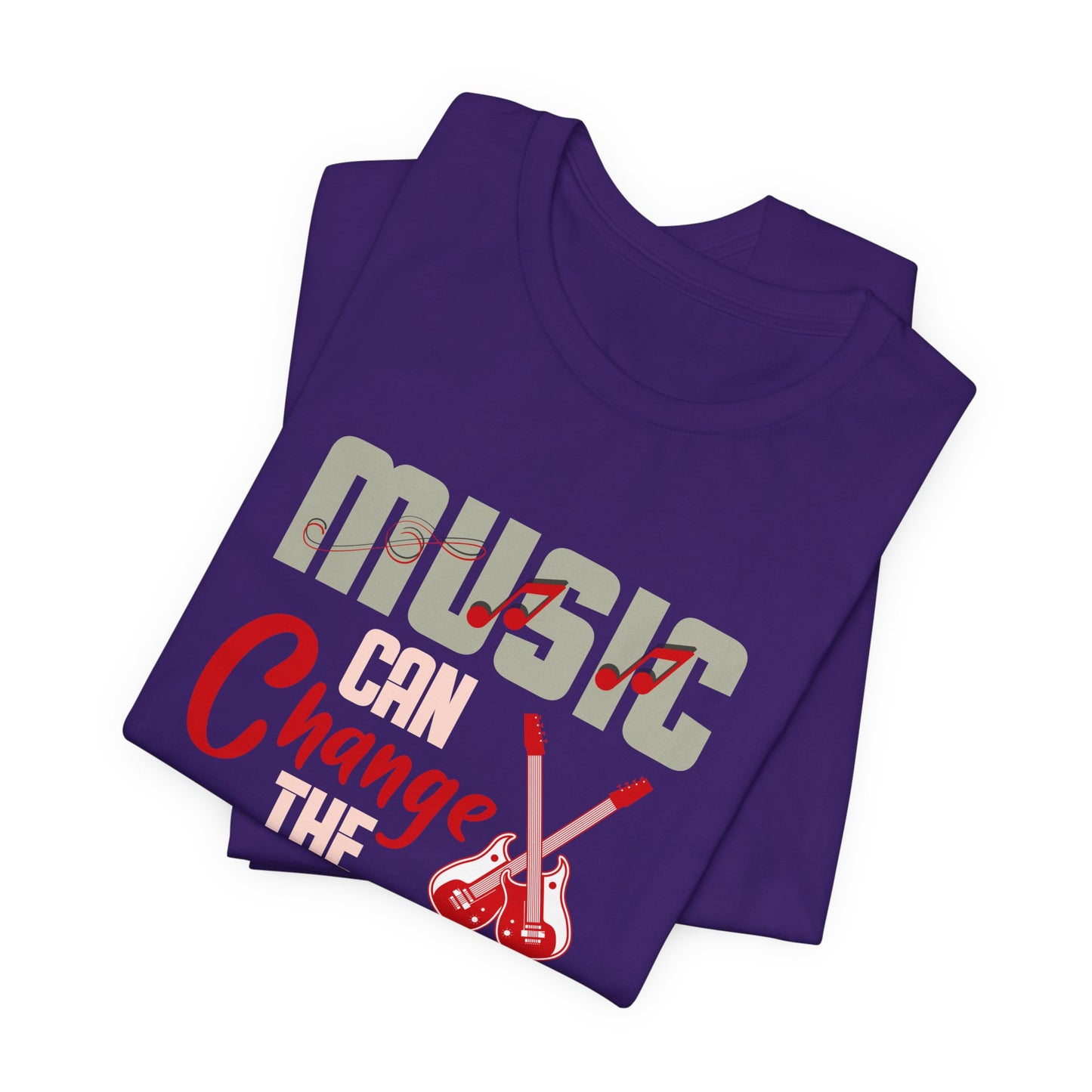 Music Can Change The World - Unisex Jersey Short Sleeve Tee