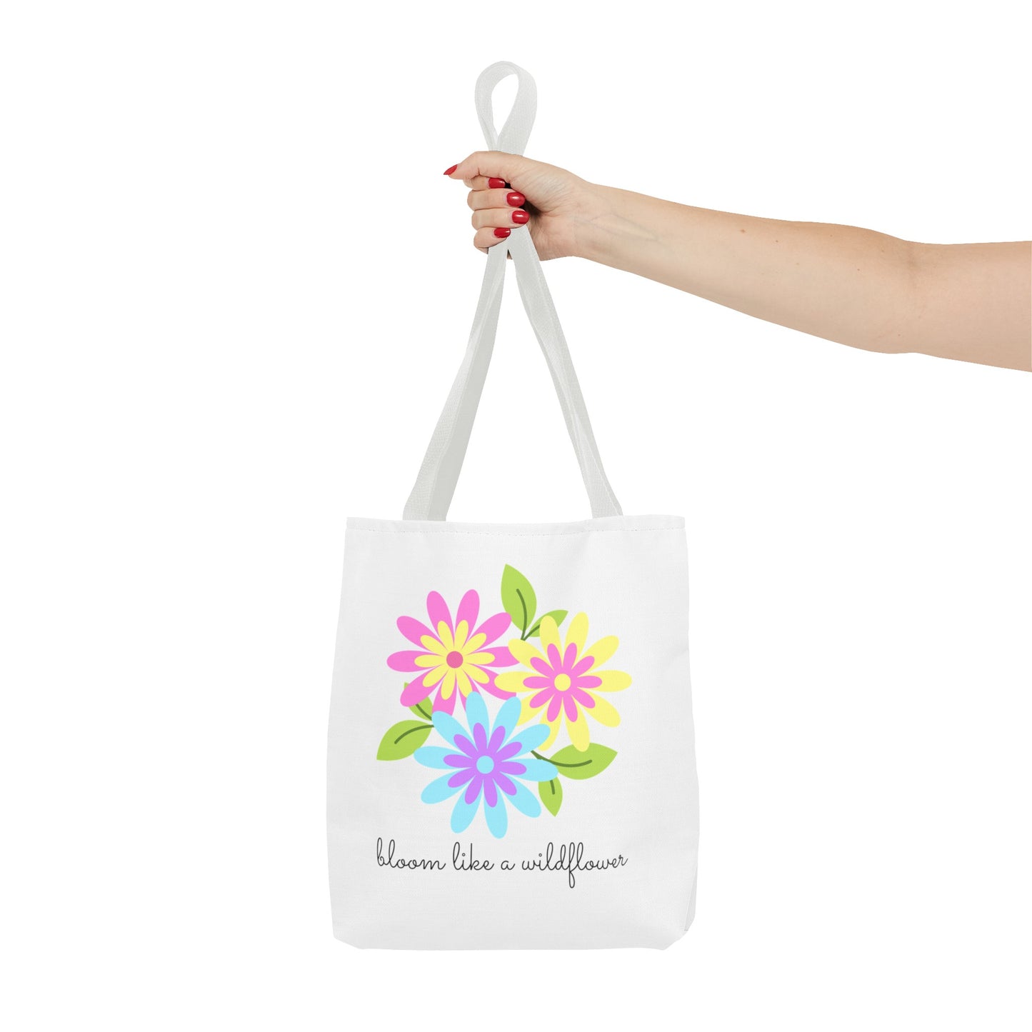 Bright Flower Tote Bag