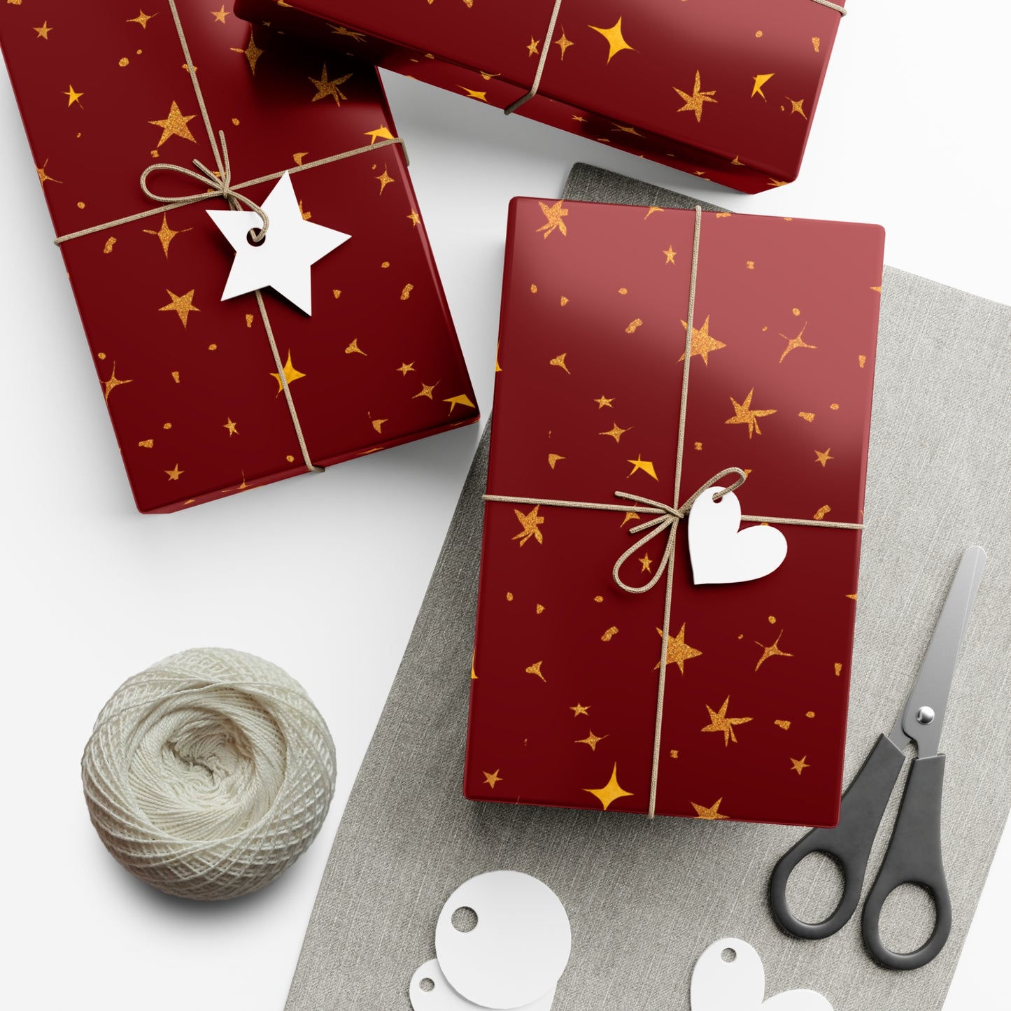 Christmas Red - Gift Wrap Papers - 10079