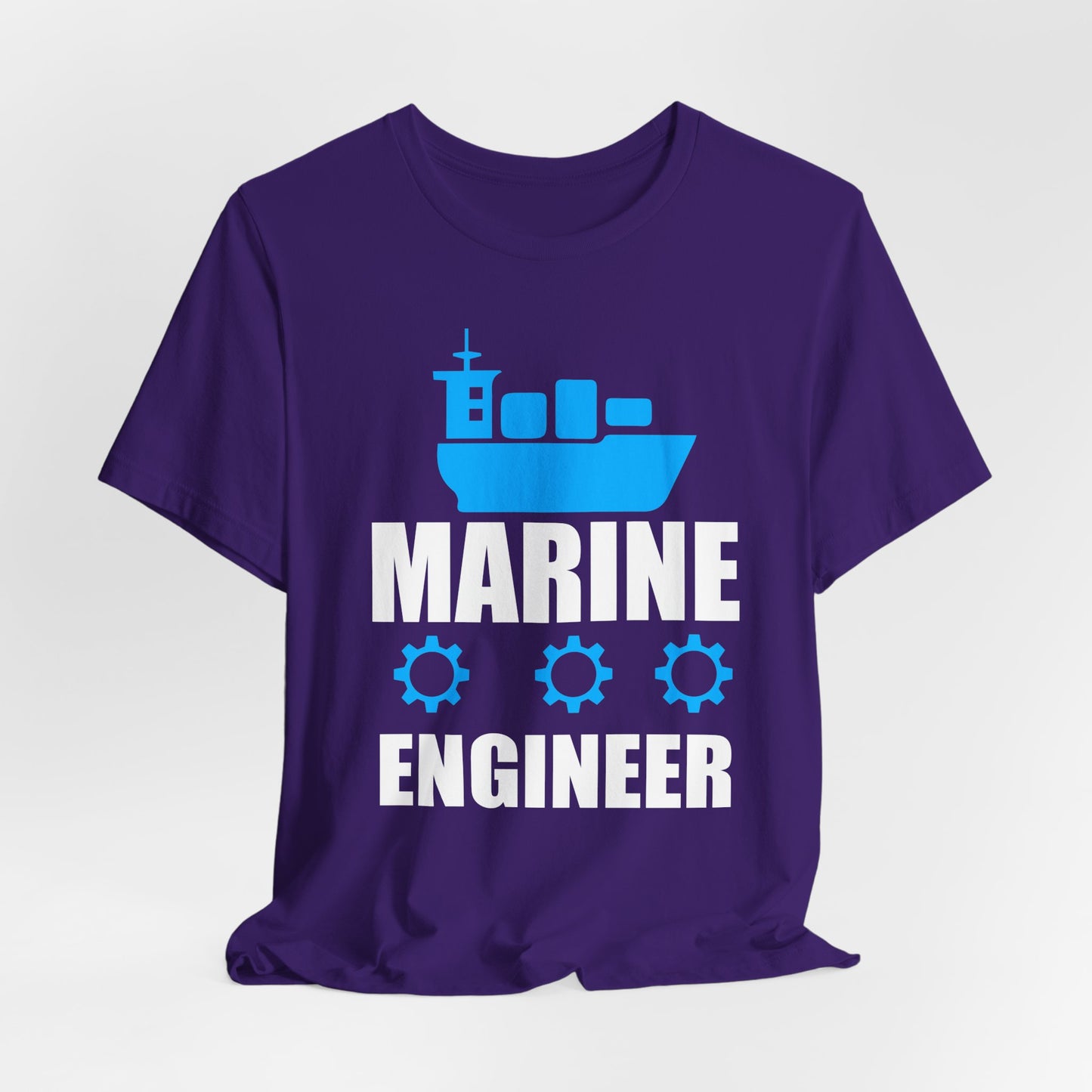 Marine Engineer - Unisex Jersey Short Sleeve Tee - 13667