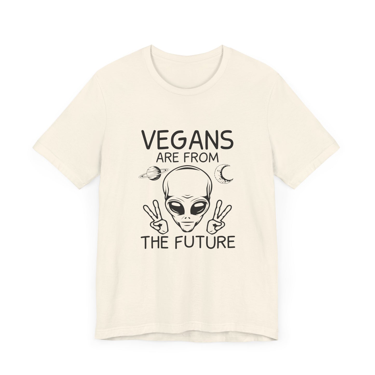 Vegan Are From The Future - Unisex Jersey Short Sleeve Tee