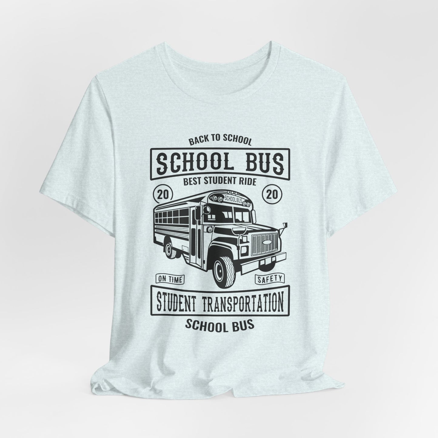 School Bus, Best Student Ride - Unisex Jersey Short Sleeve Tee - 12696
