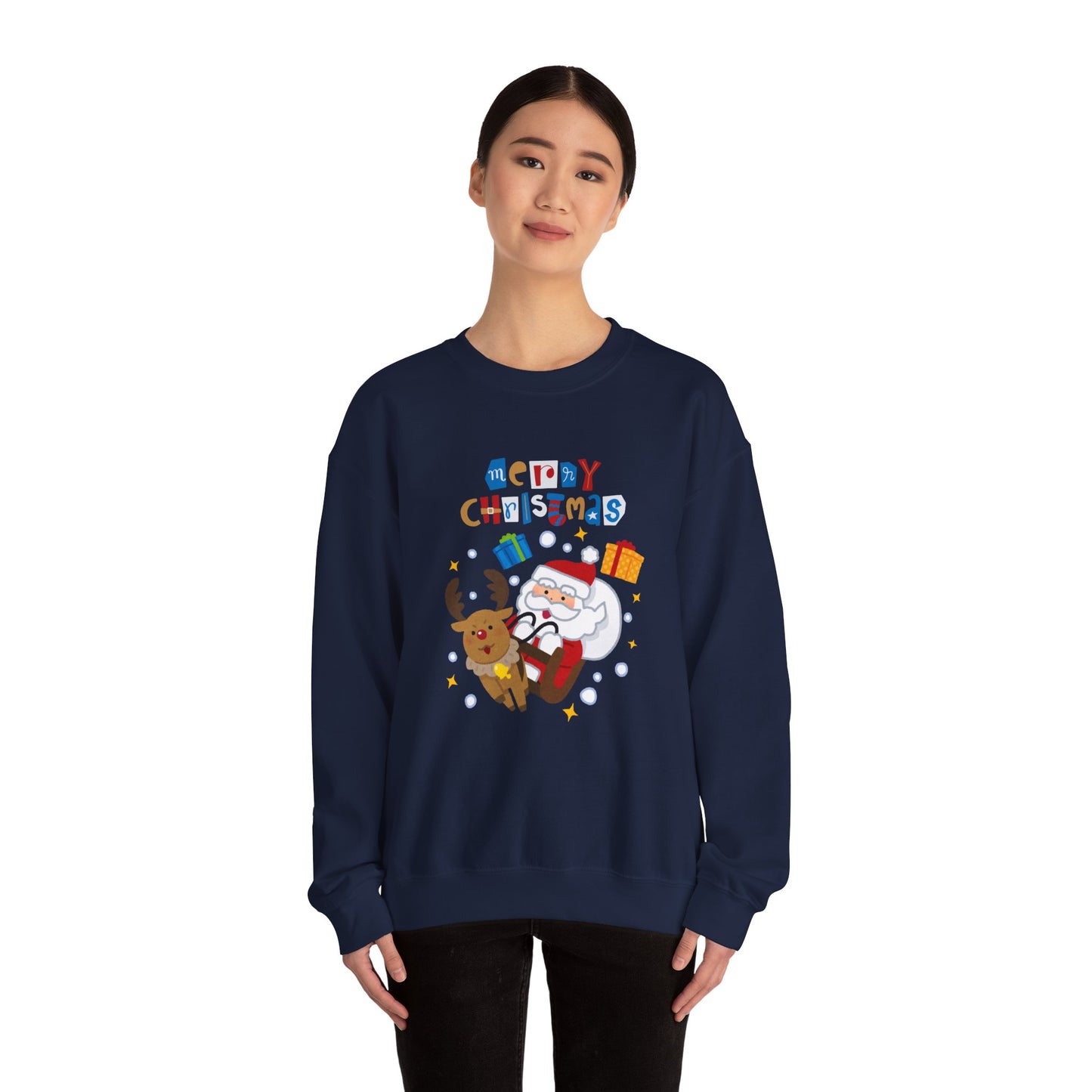 Merry Christmas - Unisex Heavy Blend™ Crewneck Sweatshirt