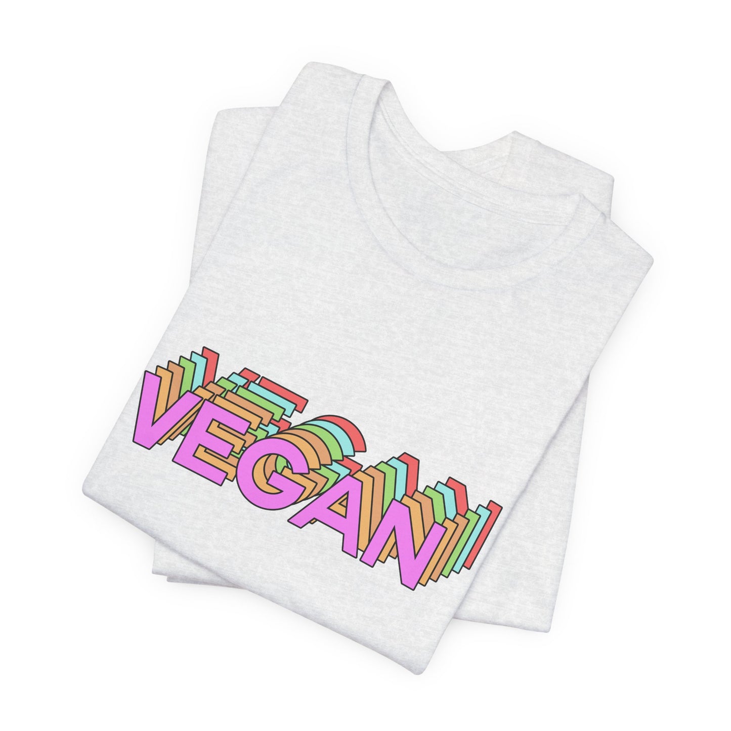 Vegan - Unisex Jersey Short Sleeve Tee