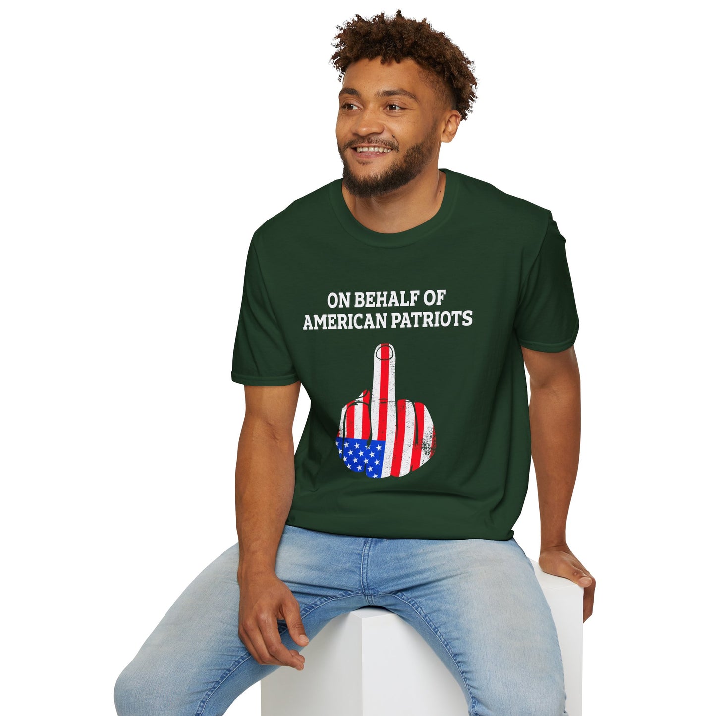 Patriotic Graphic Tee, Funny T-Shirt for Freedom Lovers, Gift for Veterans, Independence Day Wear, Casual Everyday Style - 13653