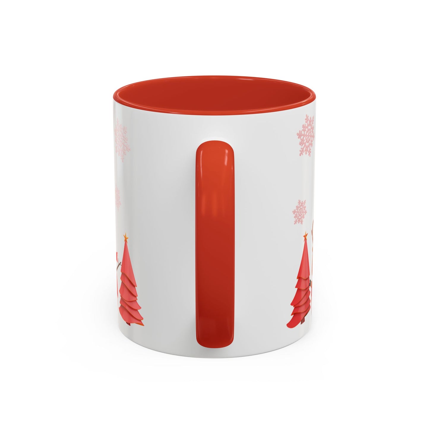 Santa, Snowman & Reindeer - Accent Coffee Mug (11, 15oz) - 10303