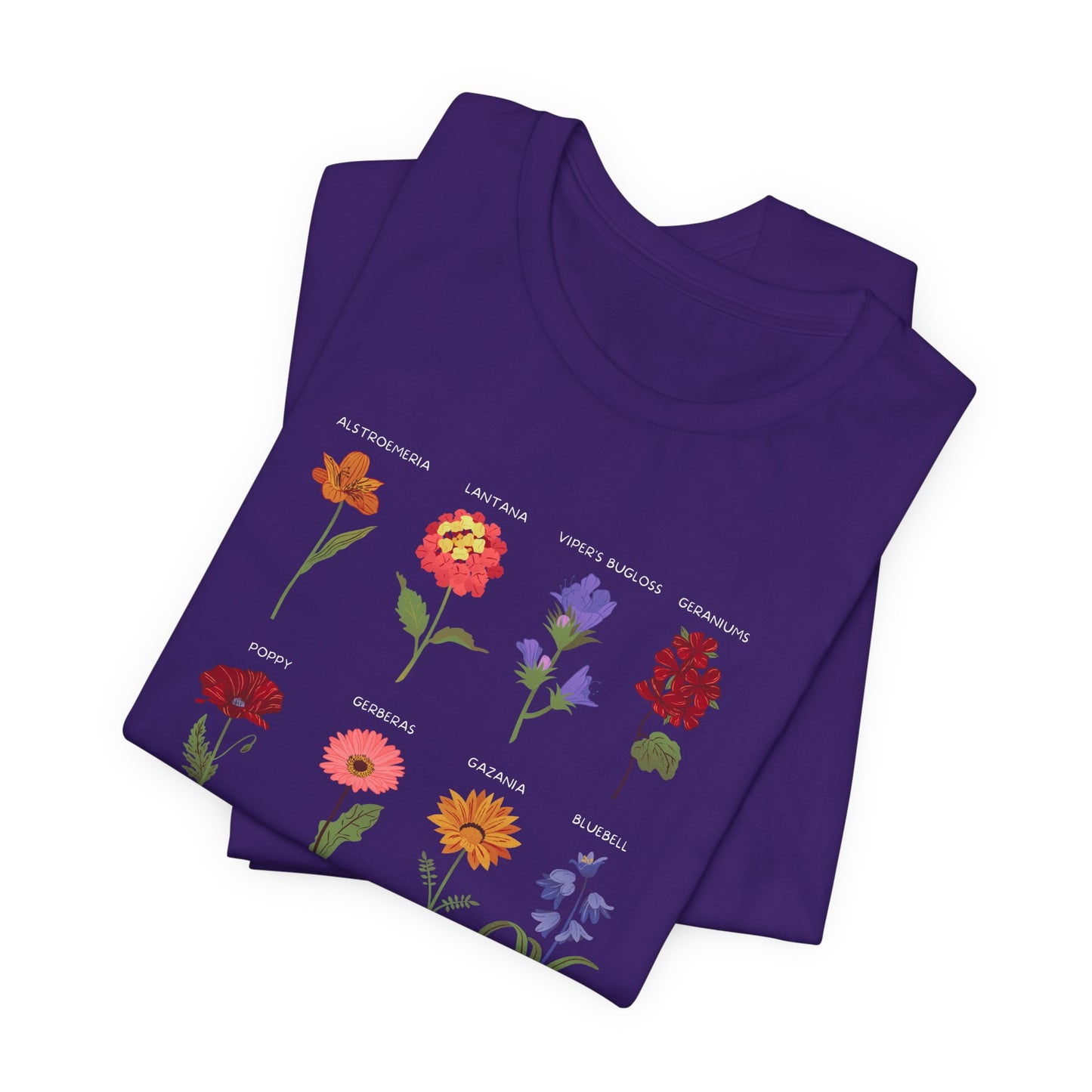 Summer Flowers - Unisex Jersey Short Sleeve Tee - 11568