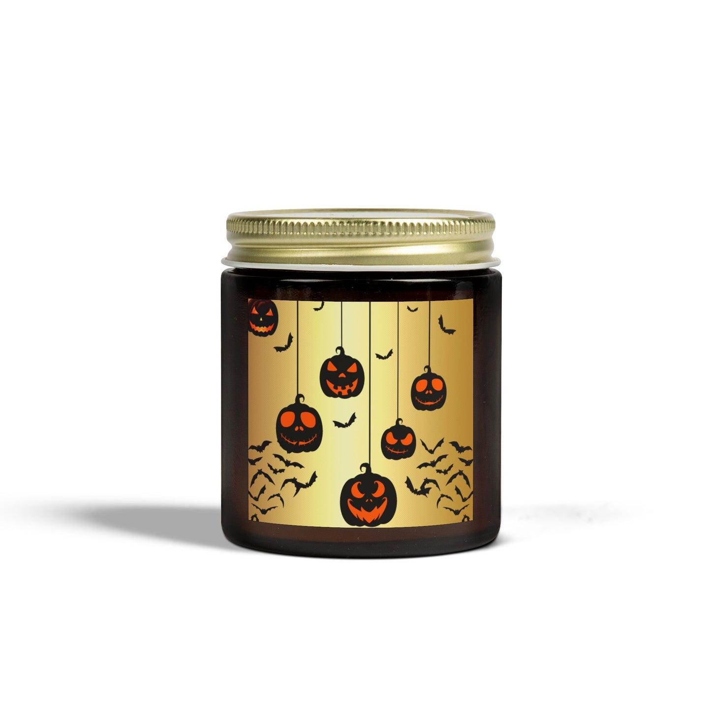 Pumpkin Party - Scented Coconut Apricot Candles (4oz, 9oz) - 14101