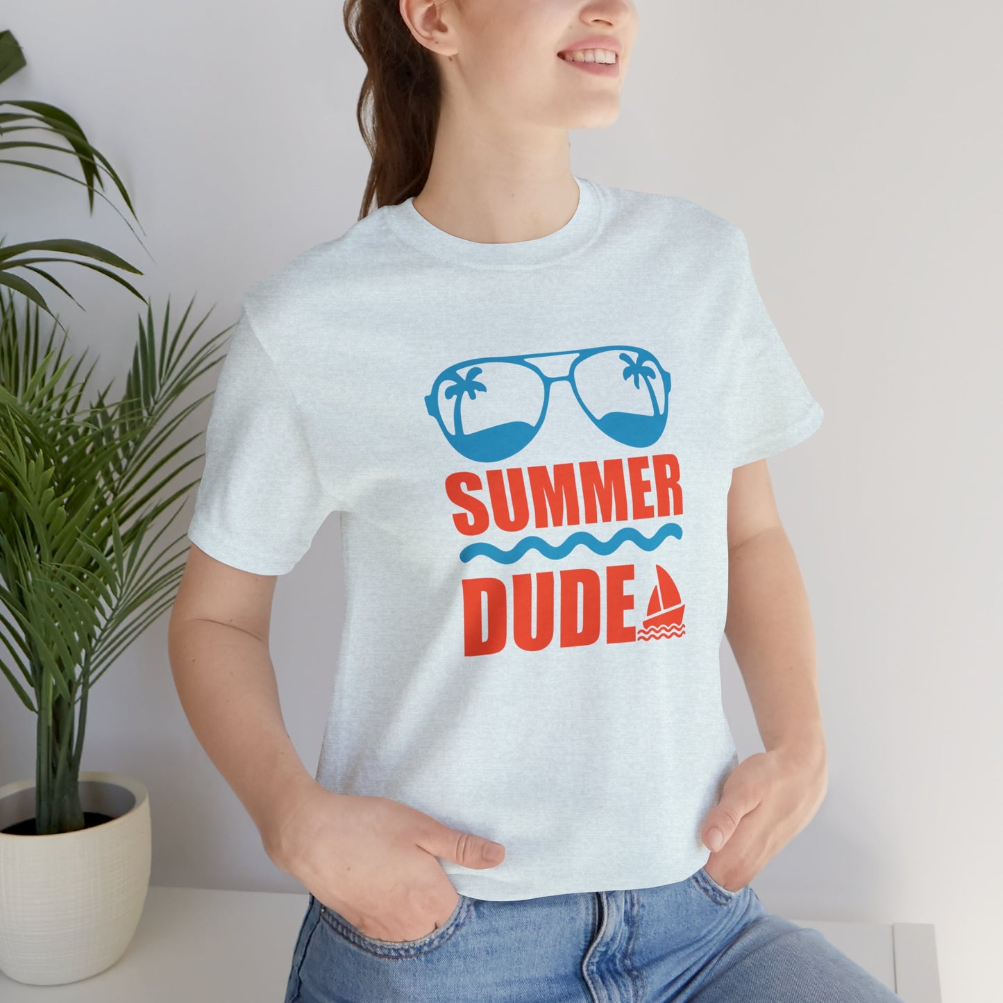 Summer Dude - Unisex Jersey Short Sleeve Tee