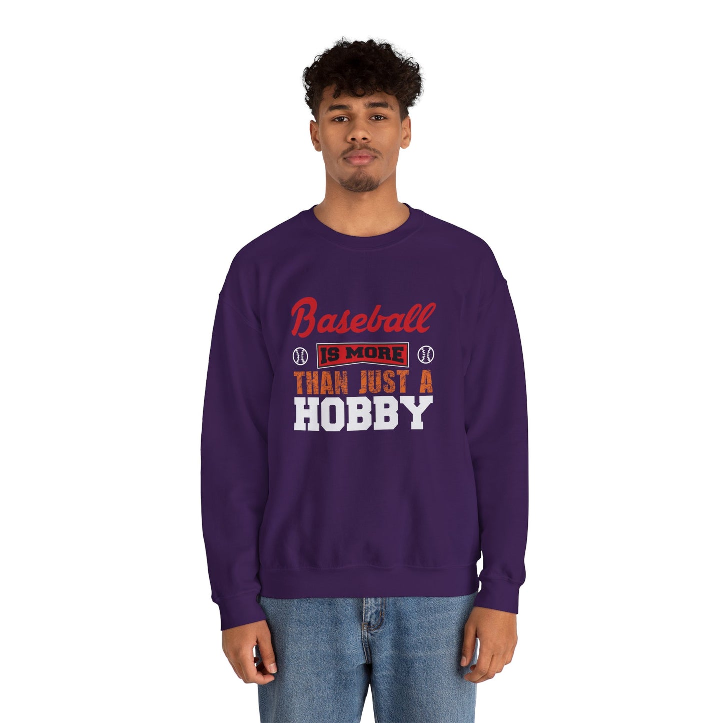 Baseball is More Than Just A Hobby - Unisex Heavy Blend™ Crewneck Sweatshirt