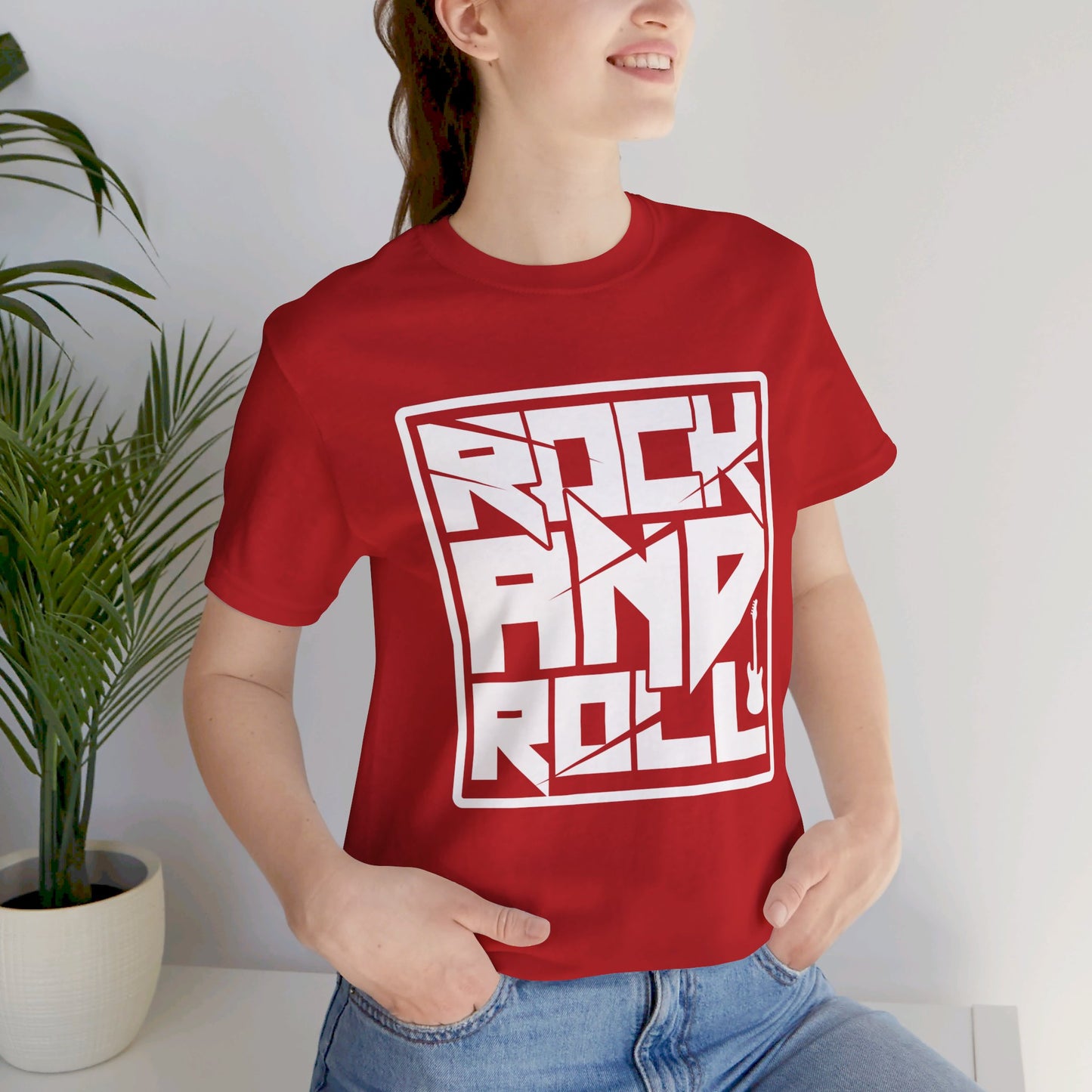 Music: Rock & Roll - Unisex Jersey Short Sleeve Tee